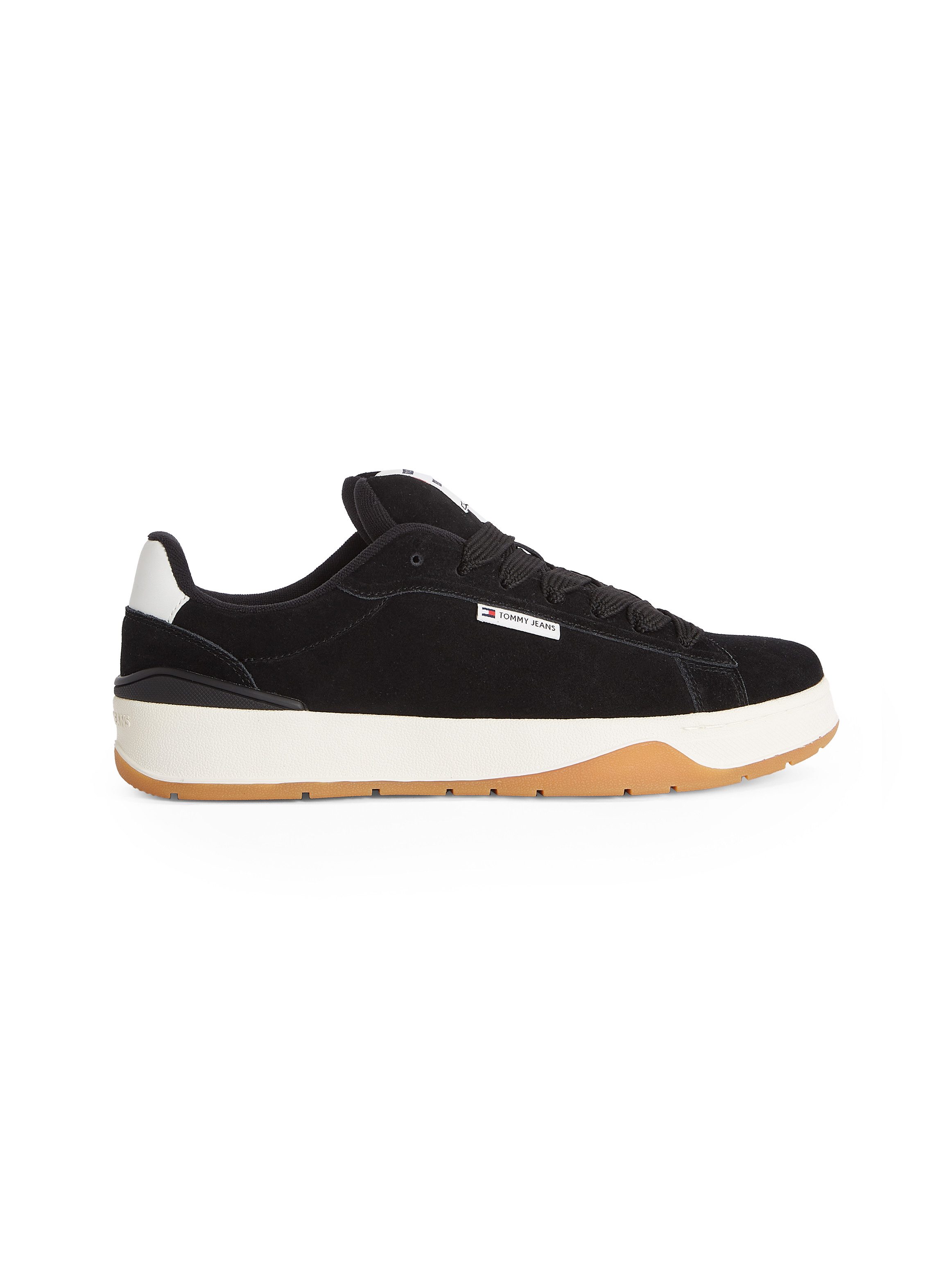 TOMMY JEANS Plateausneakers TJM SKATER SNEAKER vrijetijdsschoen, lage schoen, veterschoen met zijlabel