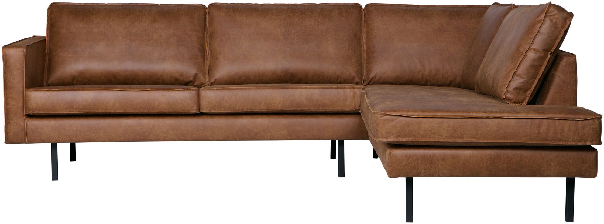 BePureHome Rodeo Hoekbank Rechts Cognac