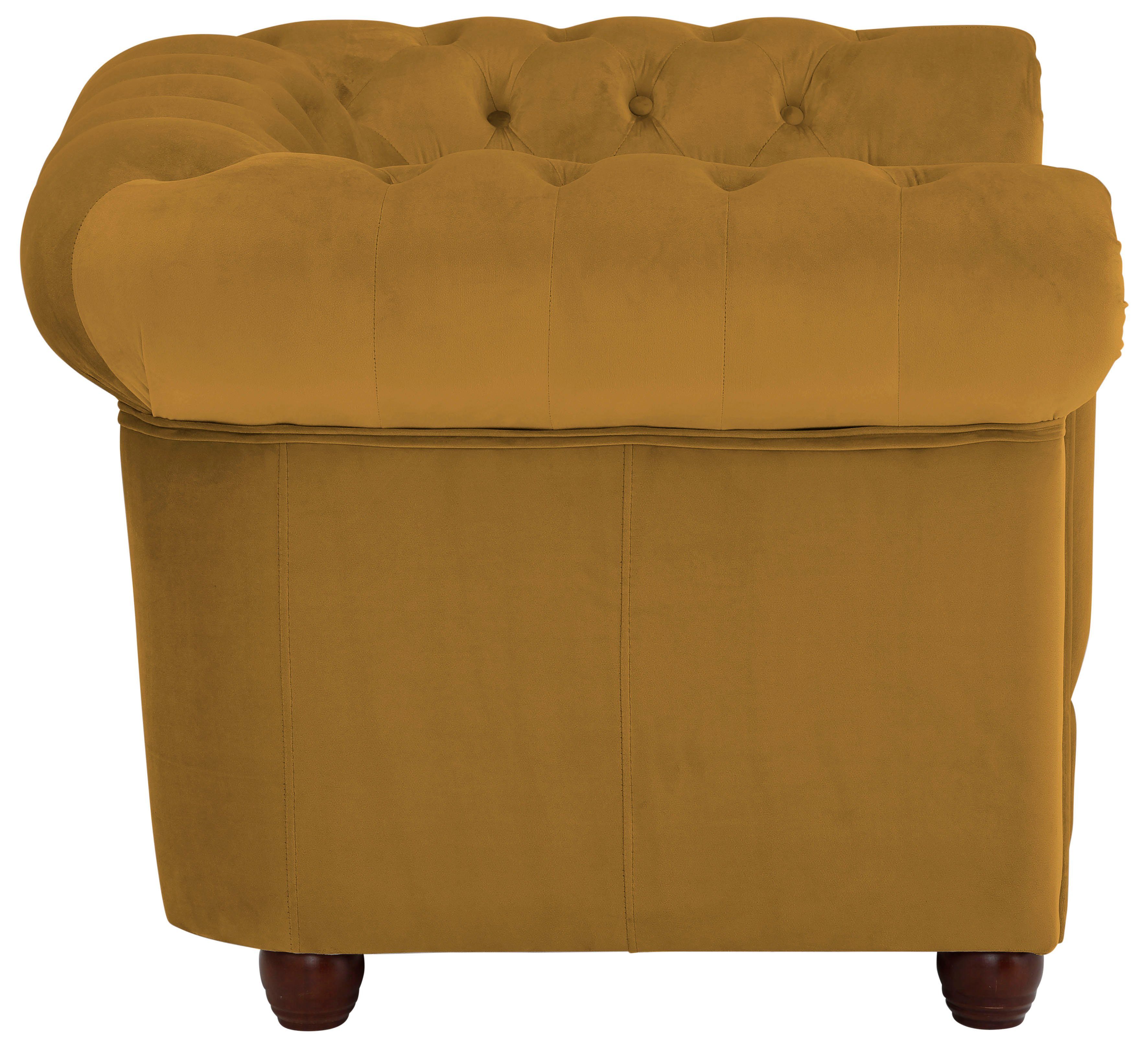 Home affaire Chesterfield-fauteuil New Castle fauteuil hoogwaardige capitonnage, bxdxh: 104x86x72 cm