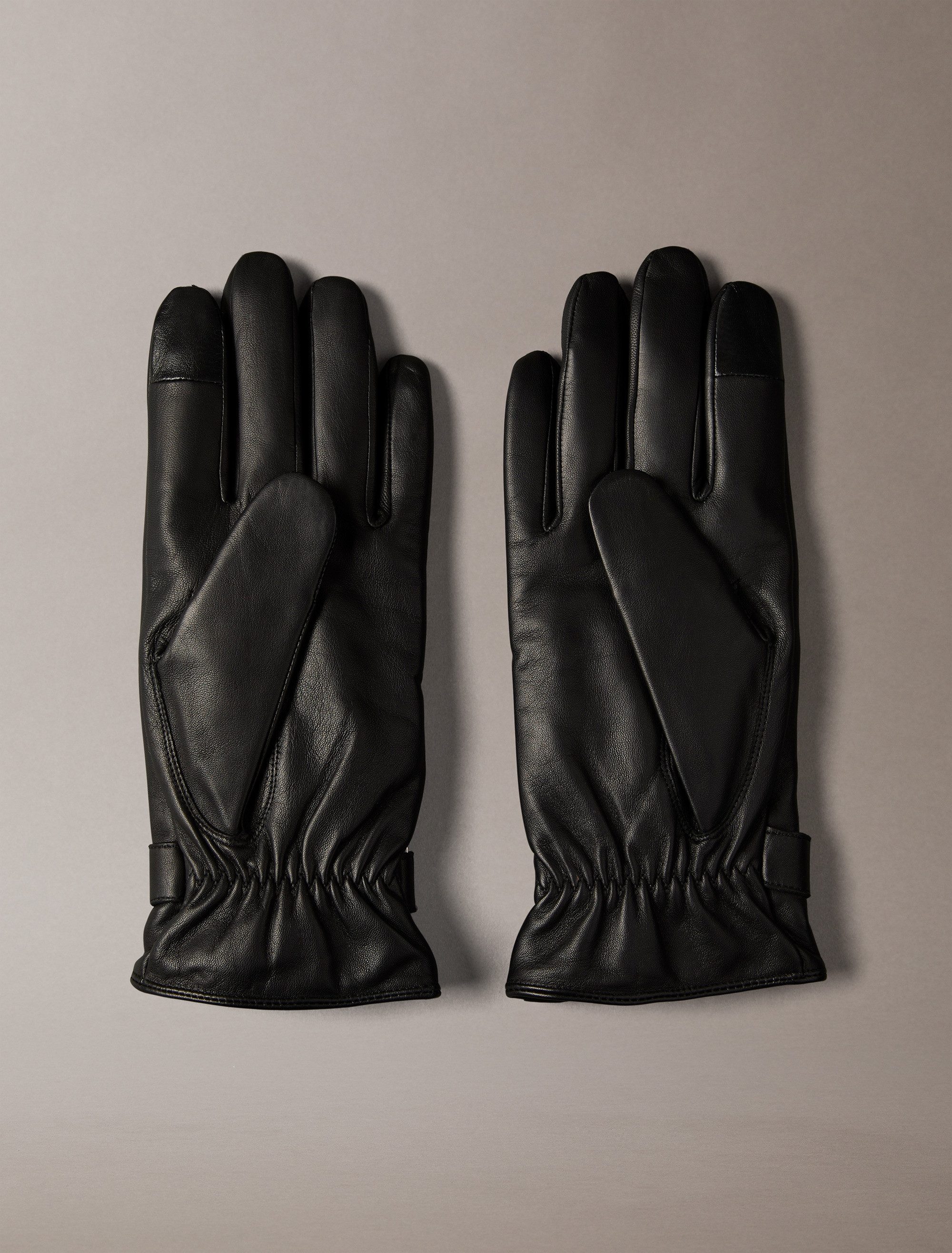 Calvin Klein Leren handschoenen
