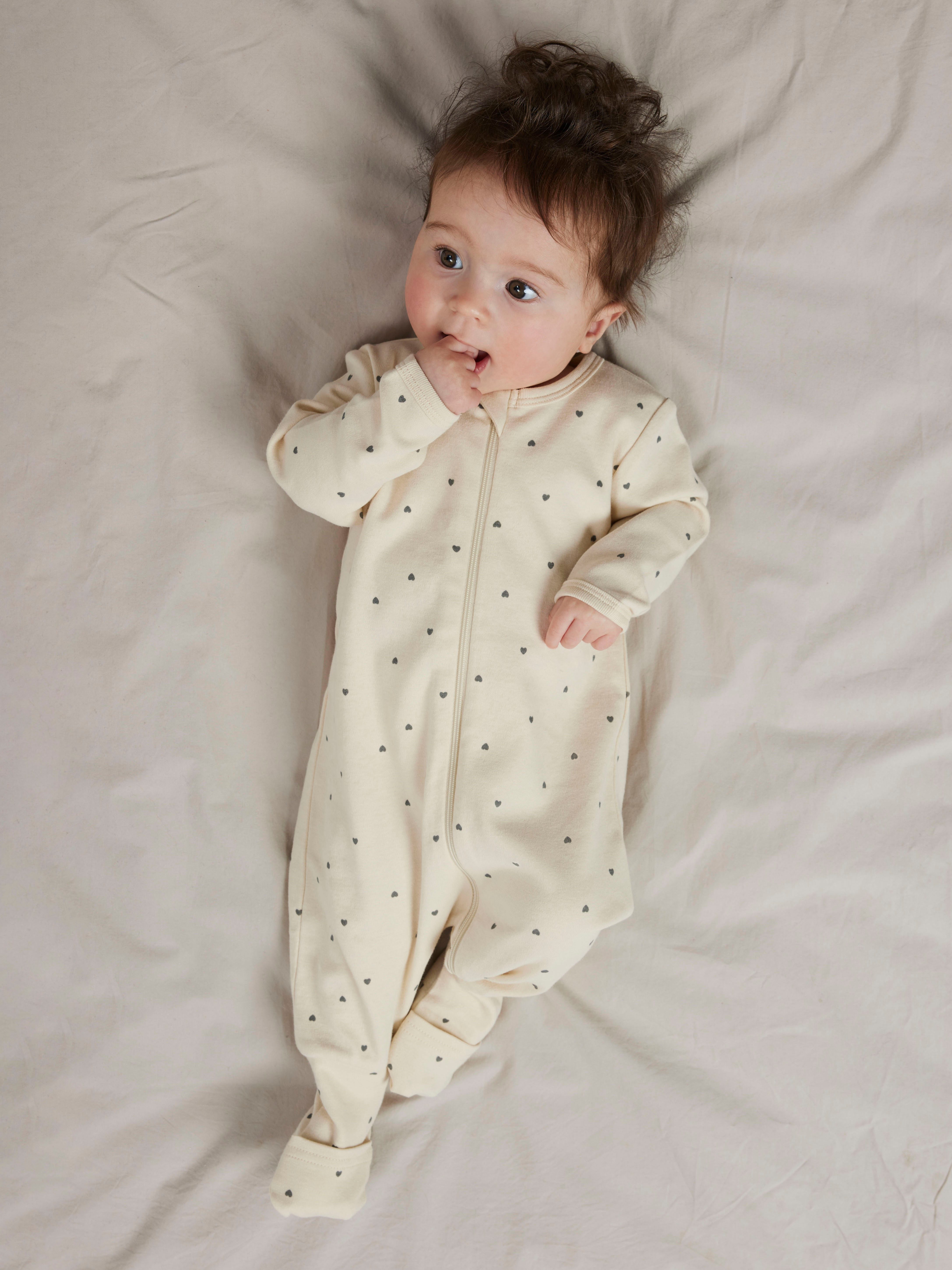 Name It Pyjama NBFNIGHTSUIT 2P ZIP FF HEART NOOS (set, 2-delig)