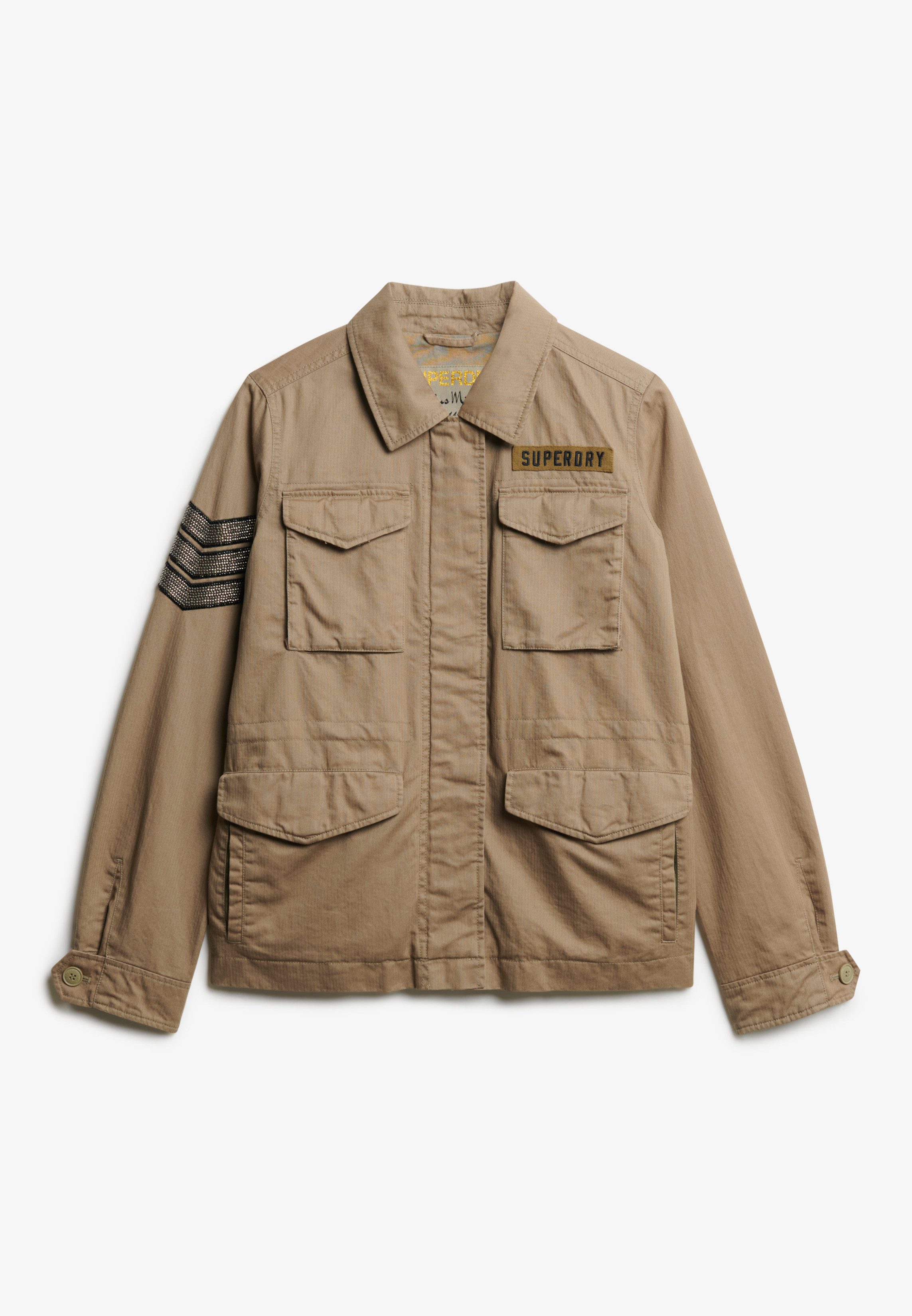 Superdry Parka EMBELLISHED M65 MILITARY JKT