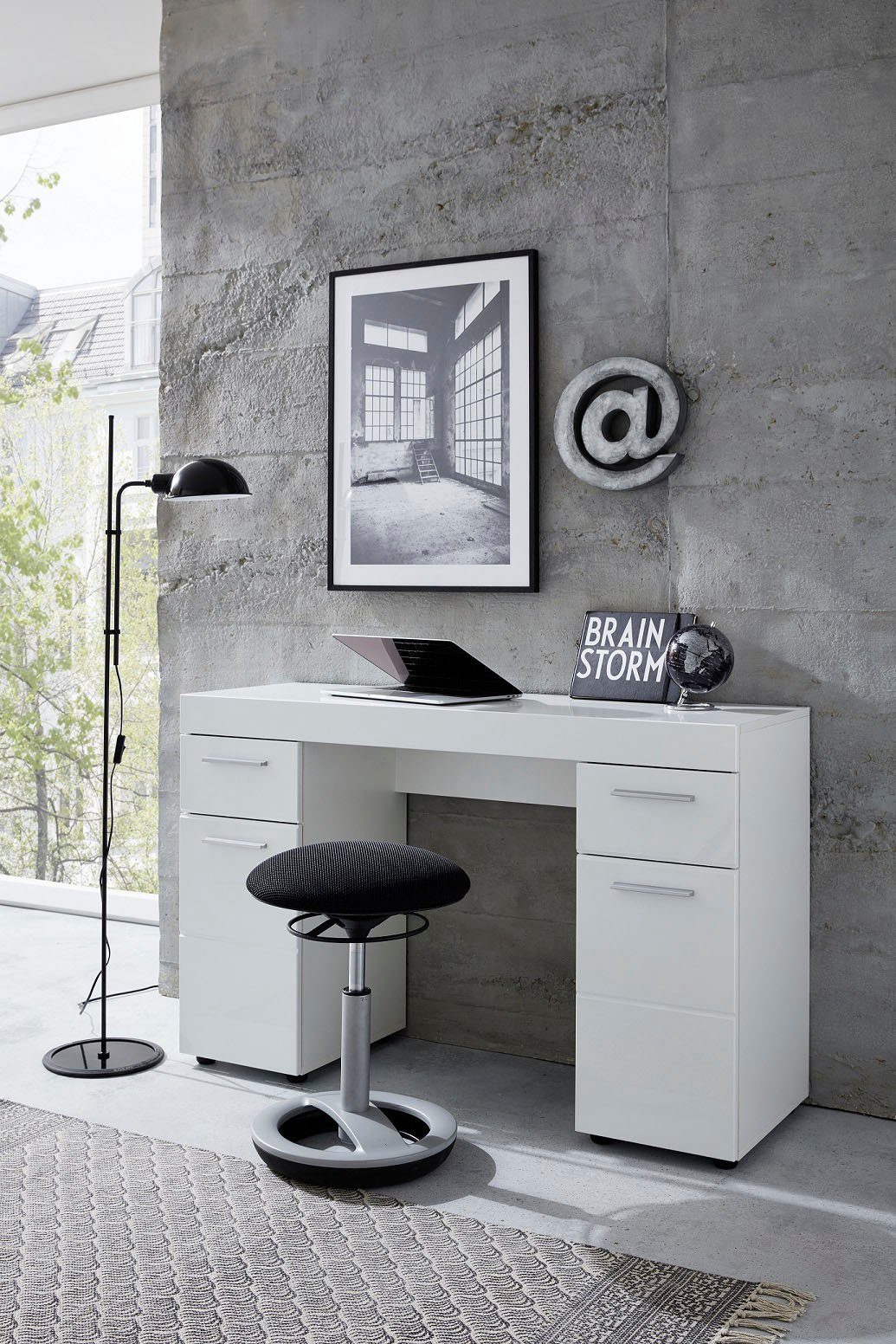INOSIGN Bureau Avena ook als kaptafel te gebruiken met de spiegel 88435001