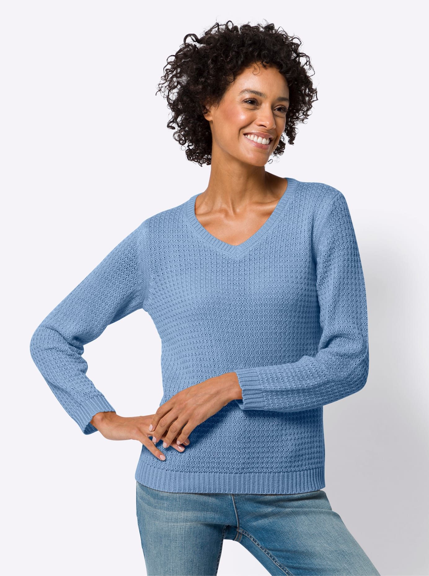 Classic Basics Gebreide Trui met lange mouwen