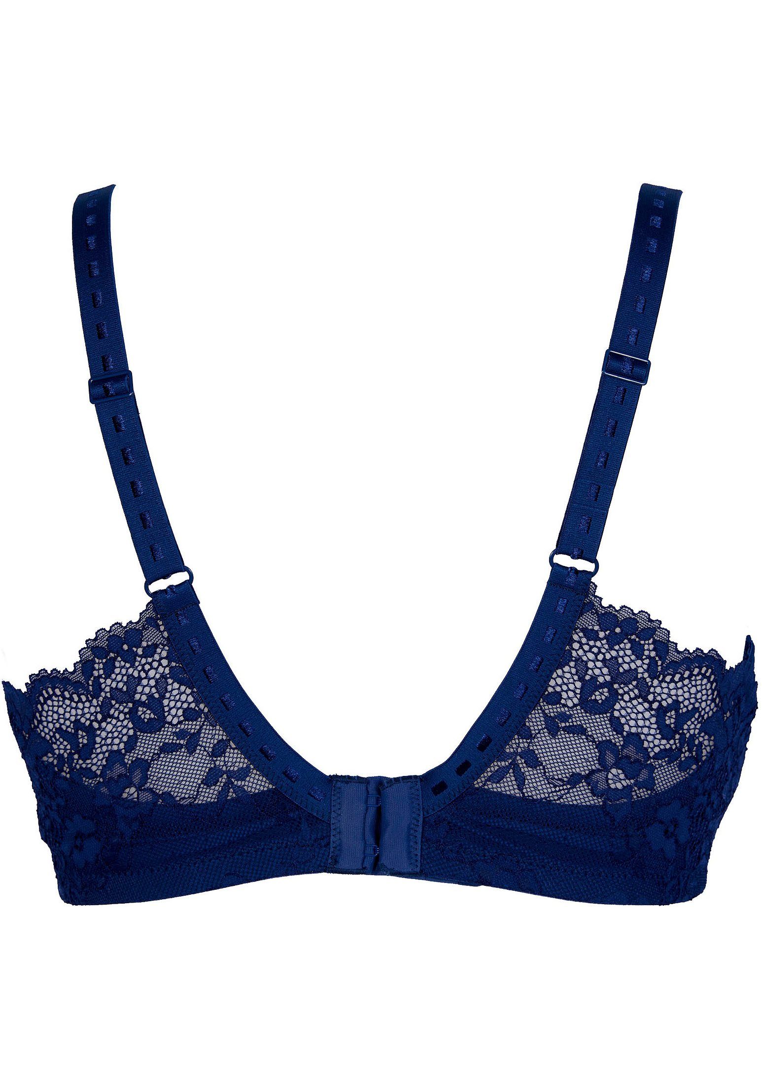 After Eden D-cup & up Beugel-bh LOIS met elegante kantdecoratie
