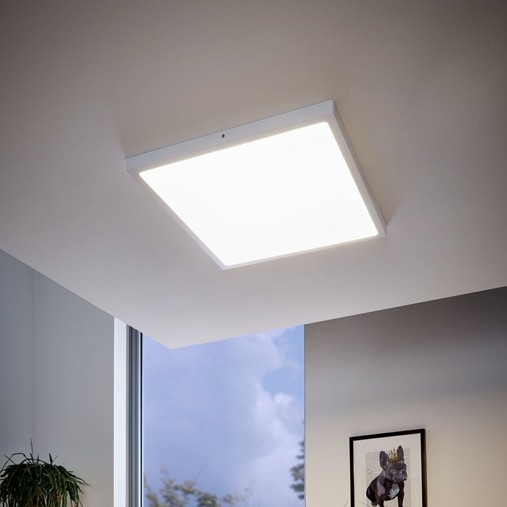 EGLO Opbouwarmatuur FUEVA 1 slank design, slechts 3 cm hoog (1 stuk)