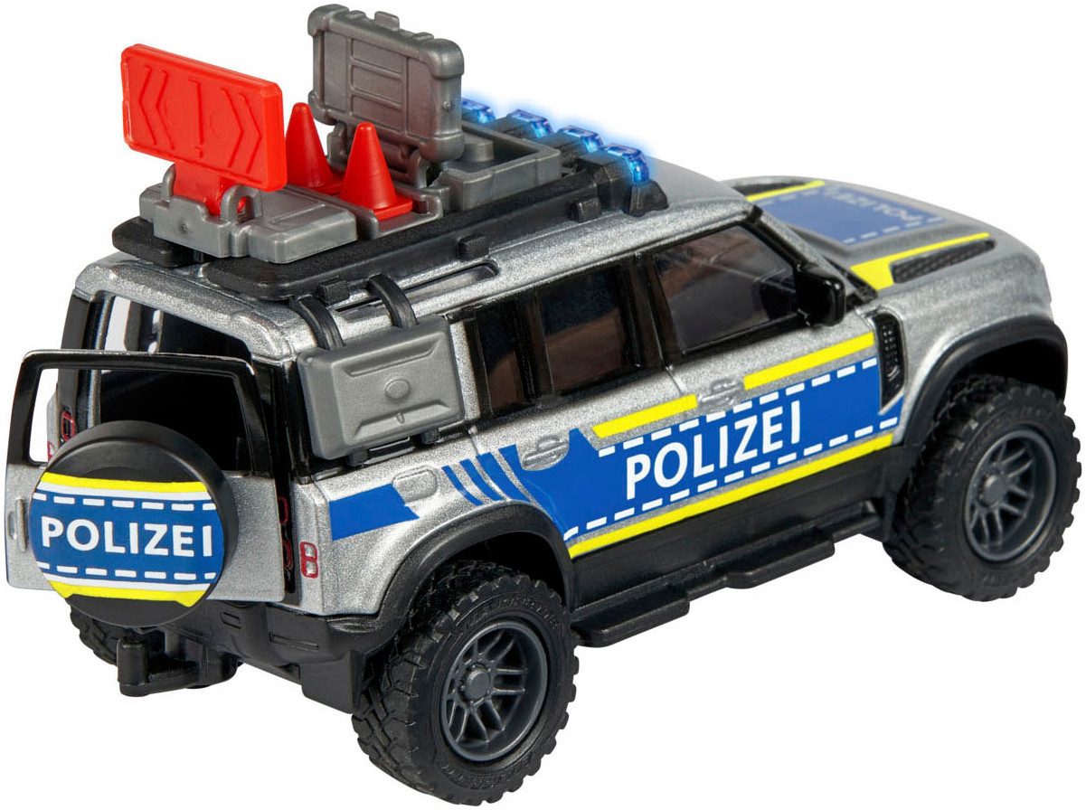 majORETTE Politie speelgoed Land Rover Police met licht en geluid