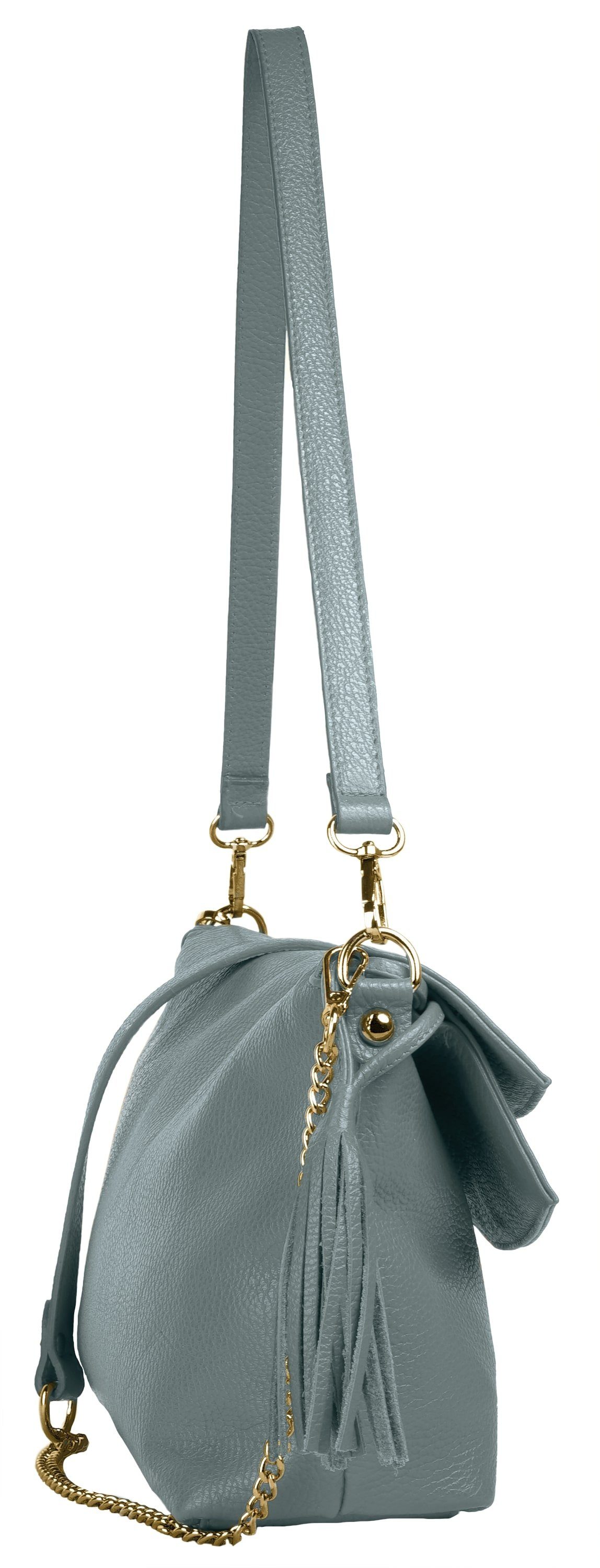 Samantha Look Schoudertas echt leer, made in italy
