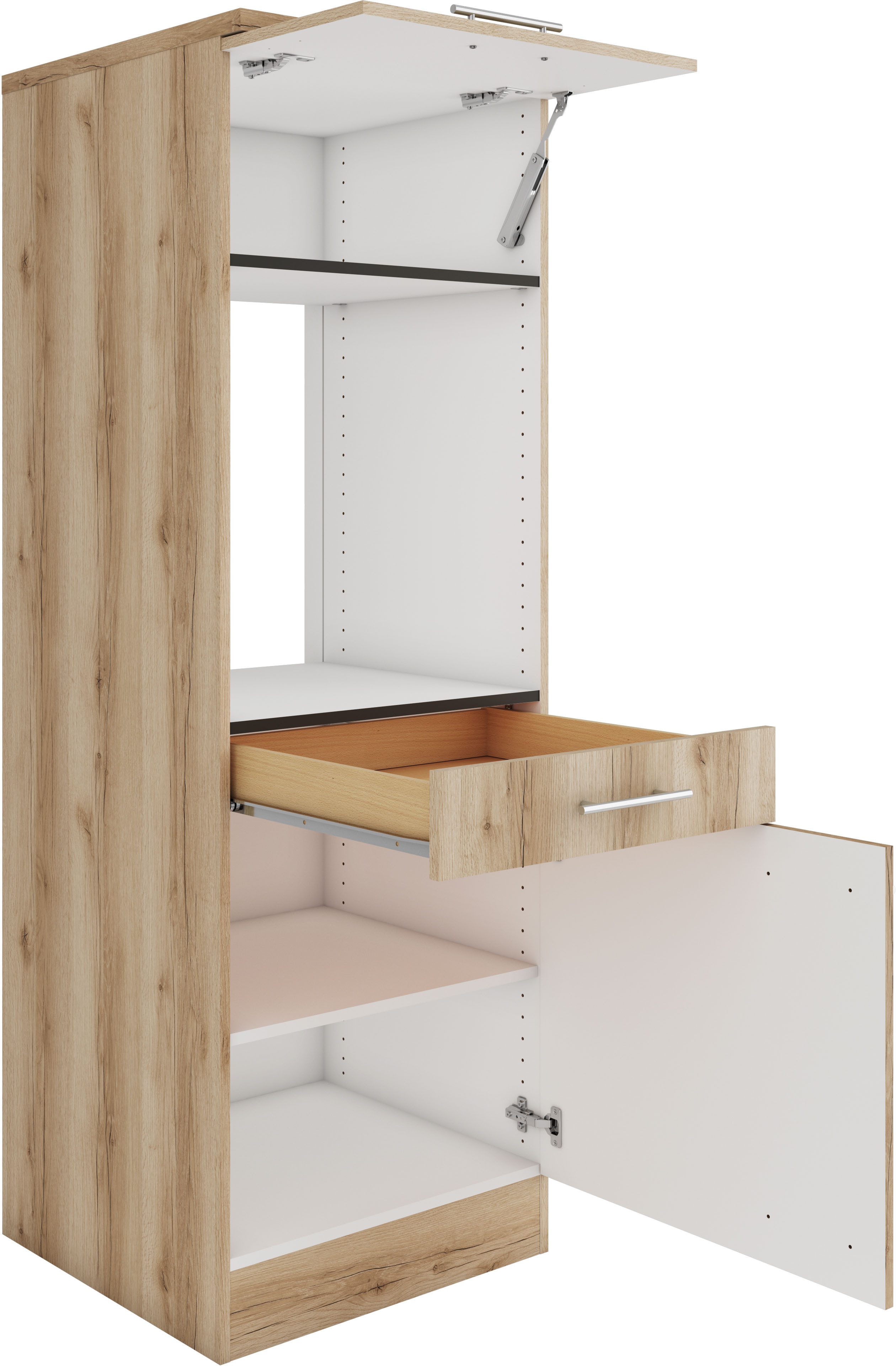 OPTIFIT Halfhoge kast Bella Breedte 60 cm, niche-afmetingen B/D/H 56,7/55,5/59,2 cm