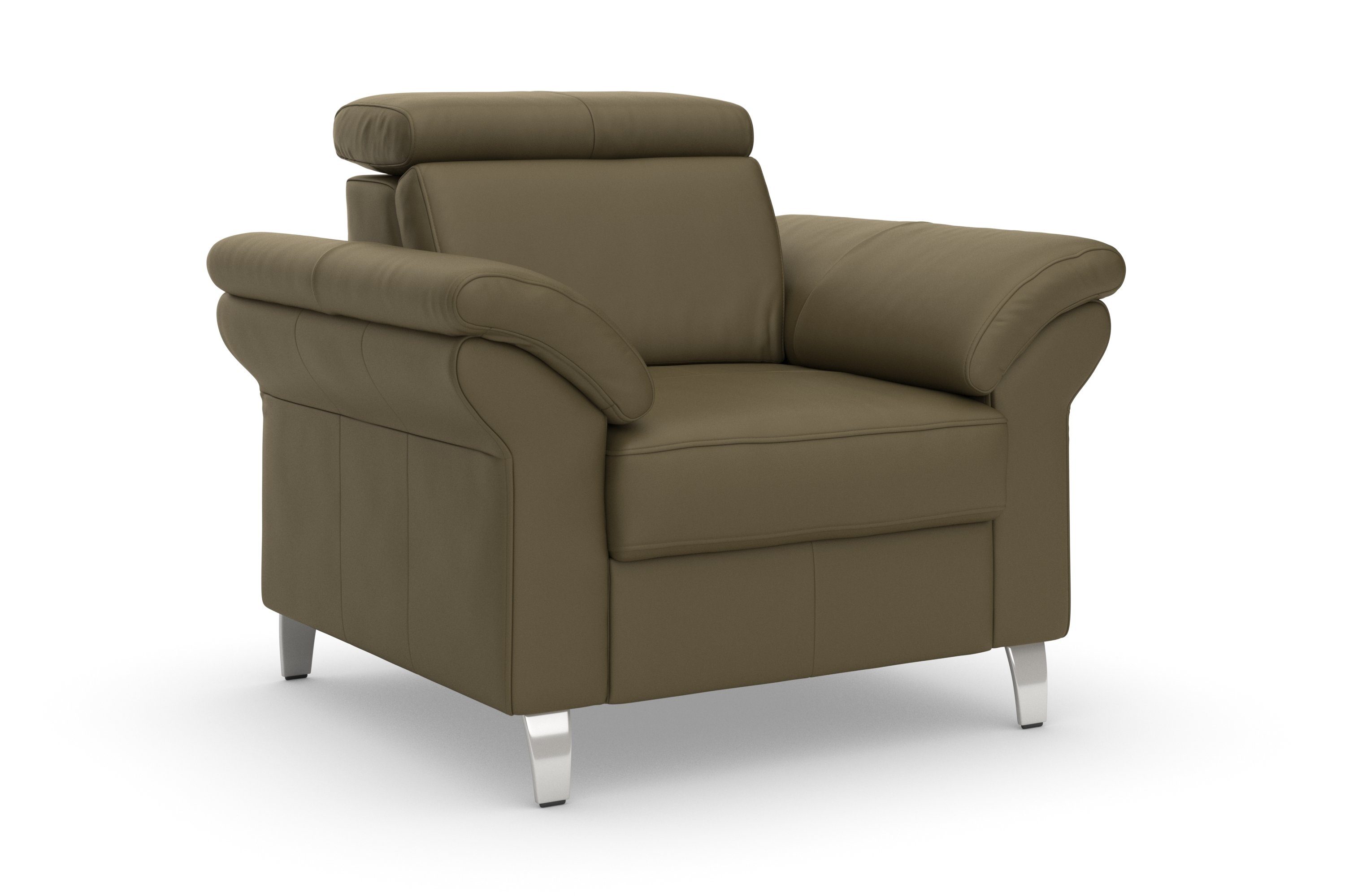 sit&more Fauteuil Arngast met binnenvering en verstelbare hoofdsteun