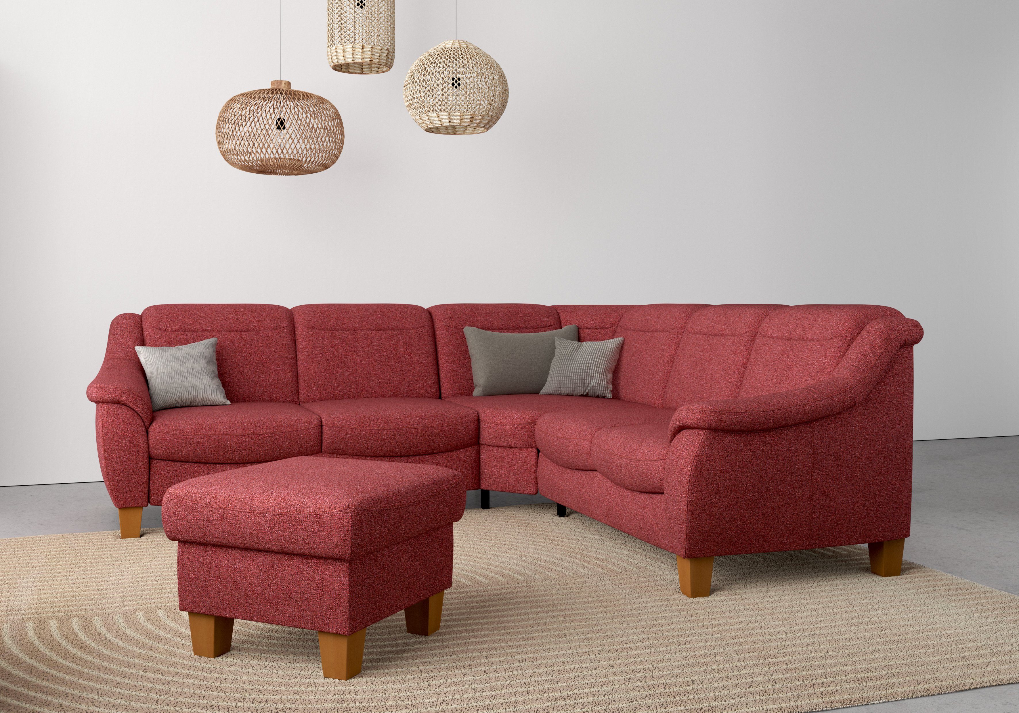 Home affaire Hocker met bergruimte CALDERA Bergruimte, ook in easy care-bekleding voor eenvoudig schoonmaken met water