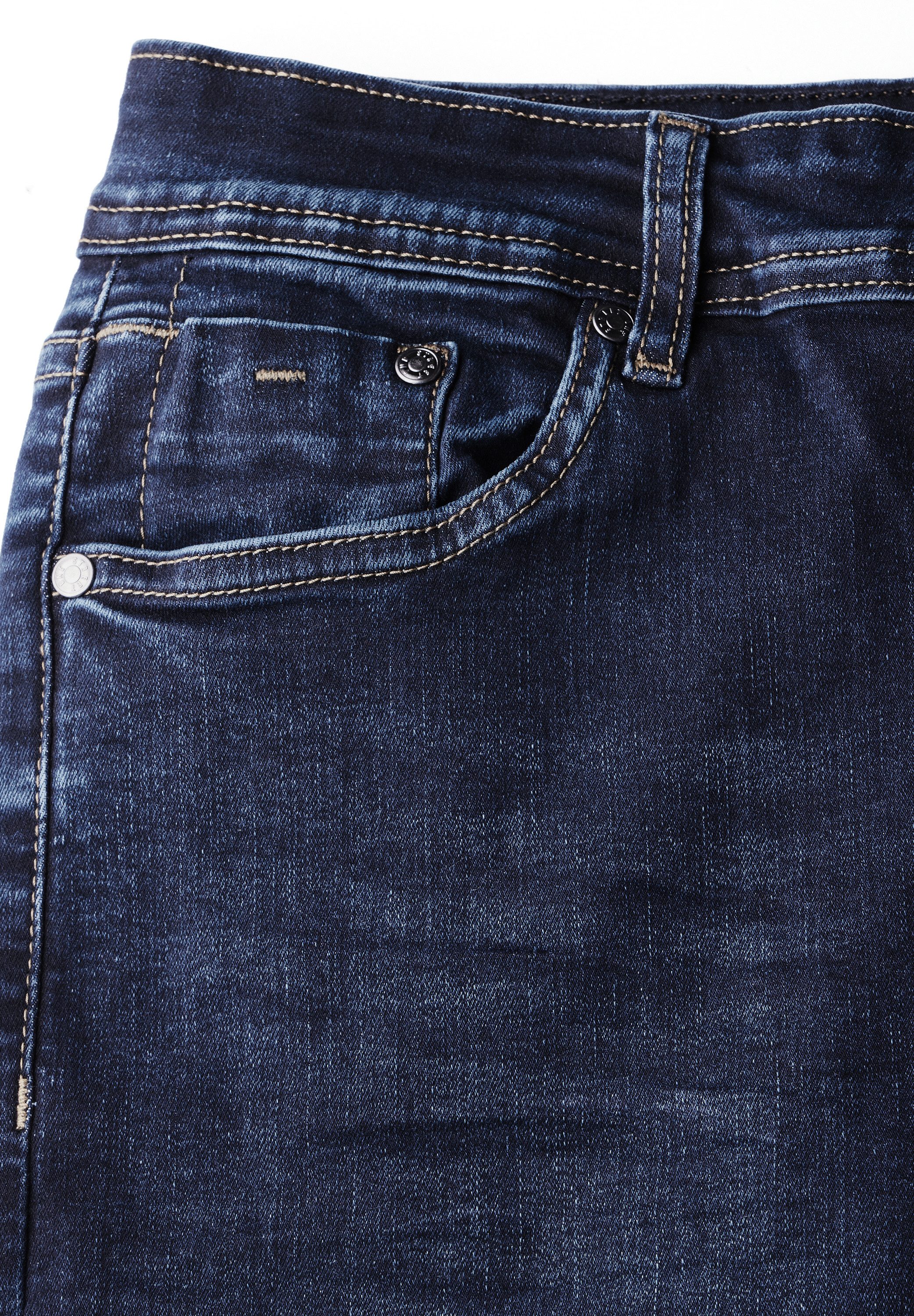 STREET ONE Wijde jeans in five-pocketsstijl
