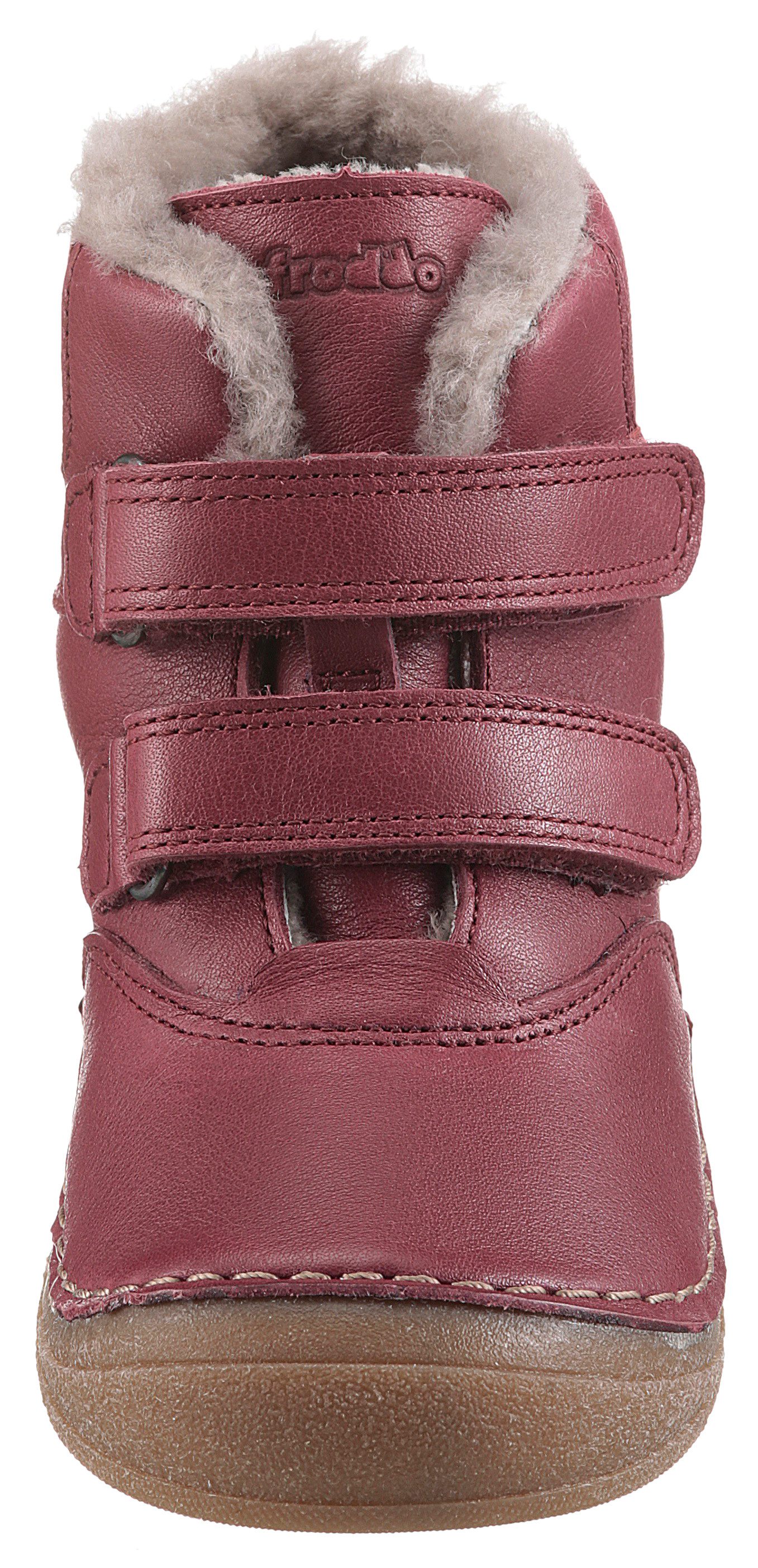 froddo® Winterlaarzen PAIX UP WINTER , klittenbandlaars, babyschoen, loopschoentje met lamswol