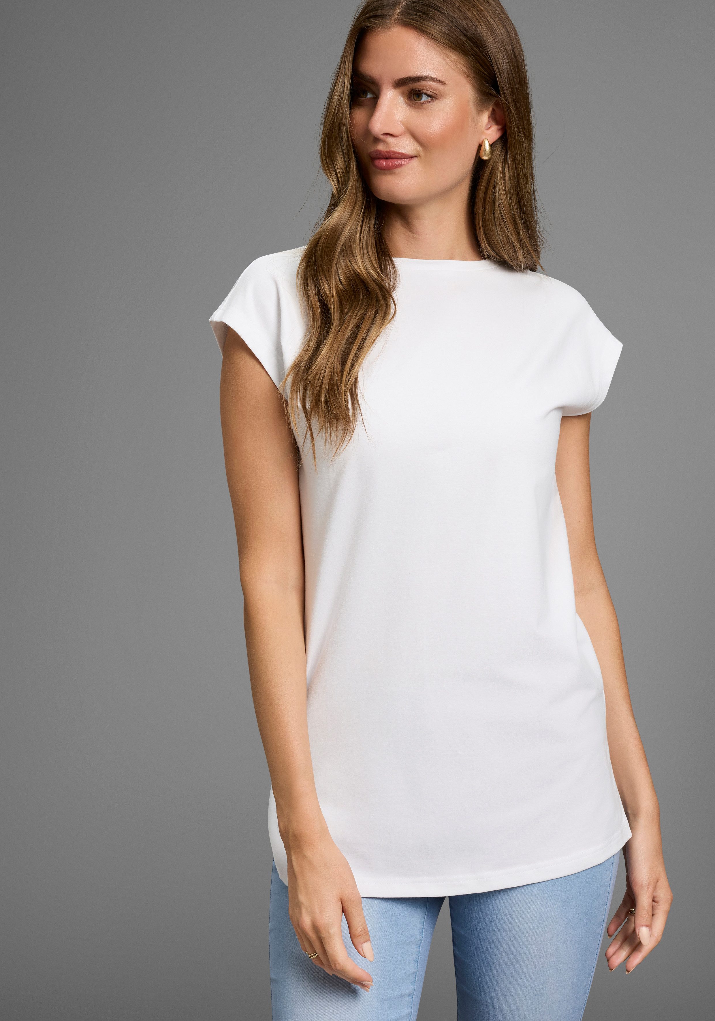 Laura Scott Lang shirt (set, 2-delig)