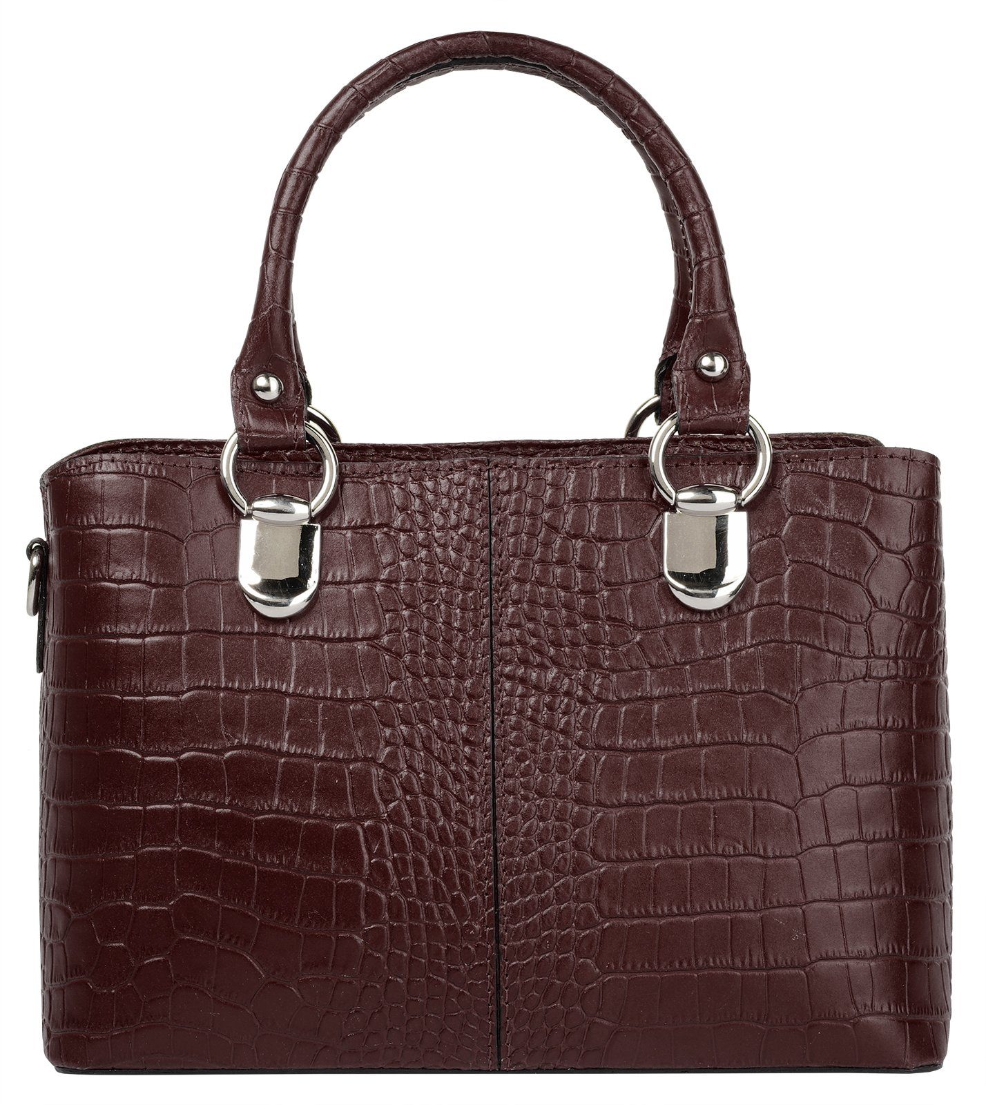 Cluty Schoudertas echt leer, made in italy