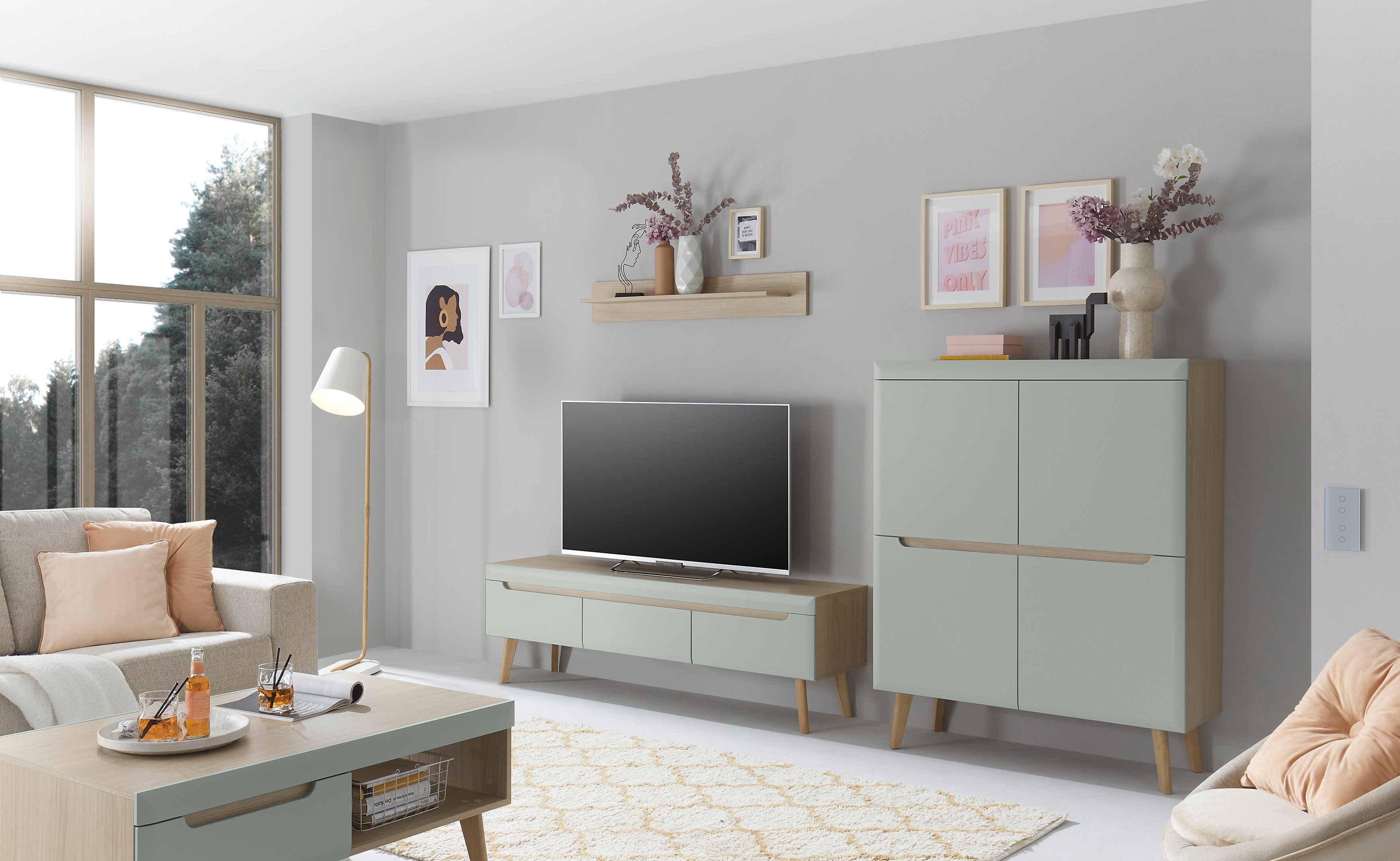 INOSIGN Wandmeubel Torge, wandmeubel, kastwand, mediawand, woonkamer-set