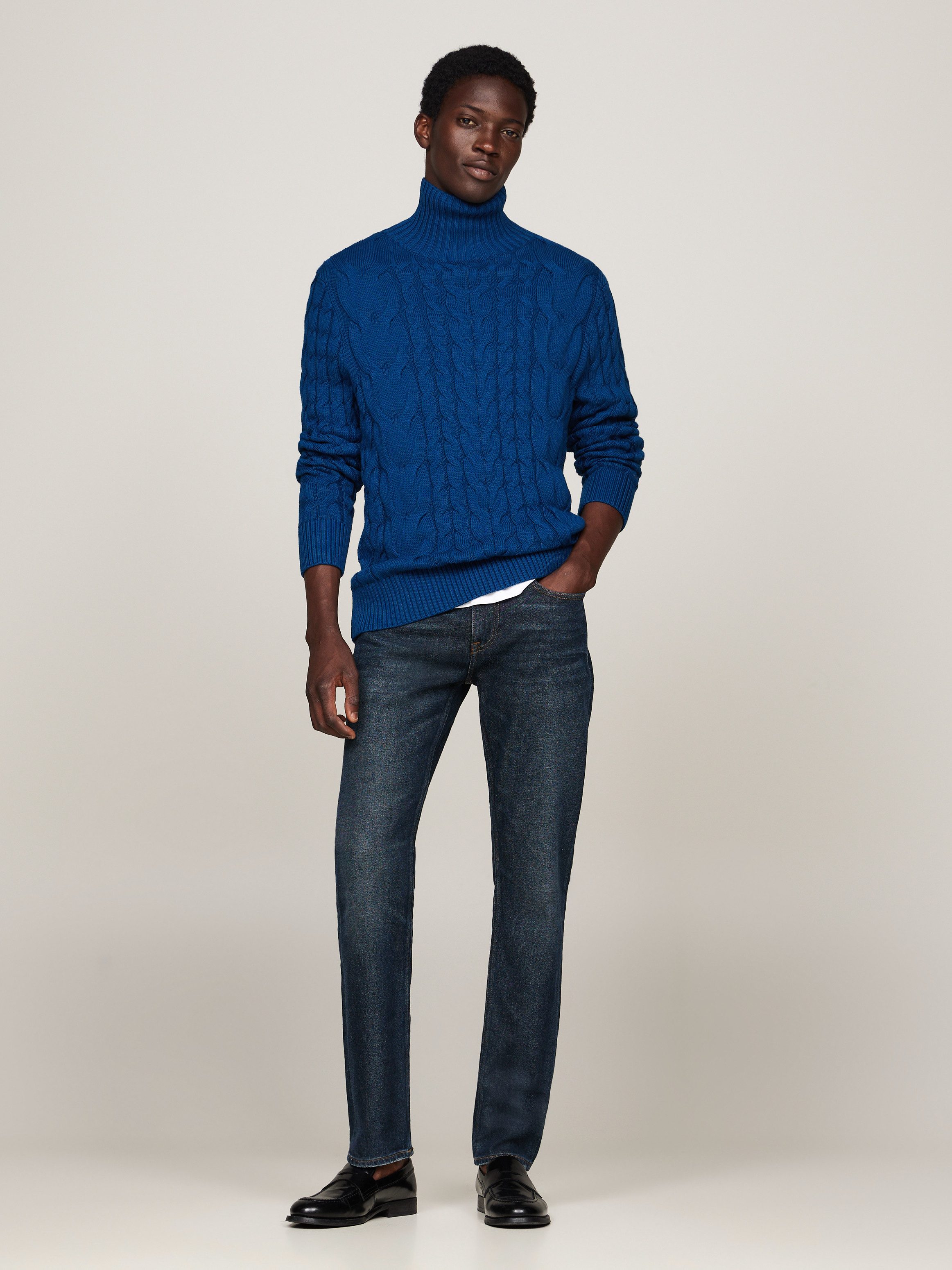 Tommy Hilfiger Straight jeans STRAIGHT DENTON STR CREST INDIGO