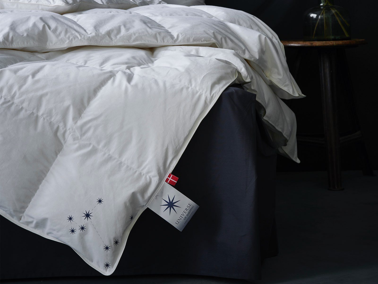UNIVERSE OF SLEEPING Donzen dekbed Mercury, voor zomer & winter, natuurlijke materialen, Made in Denmark Normaal