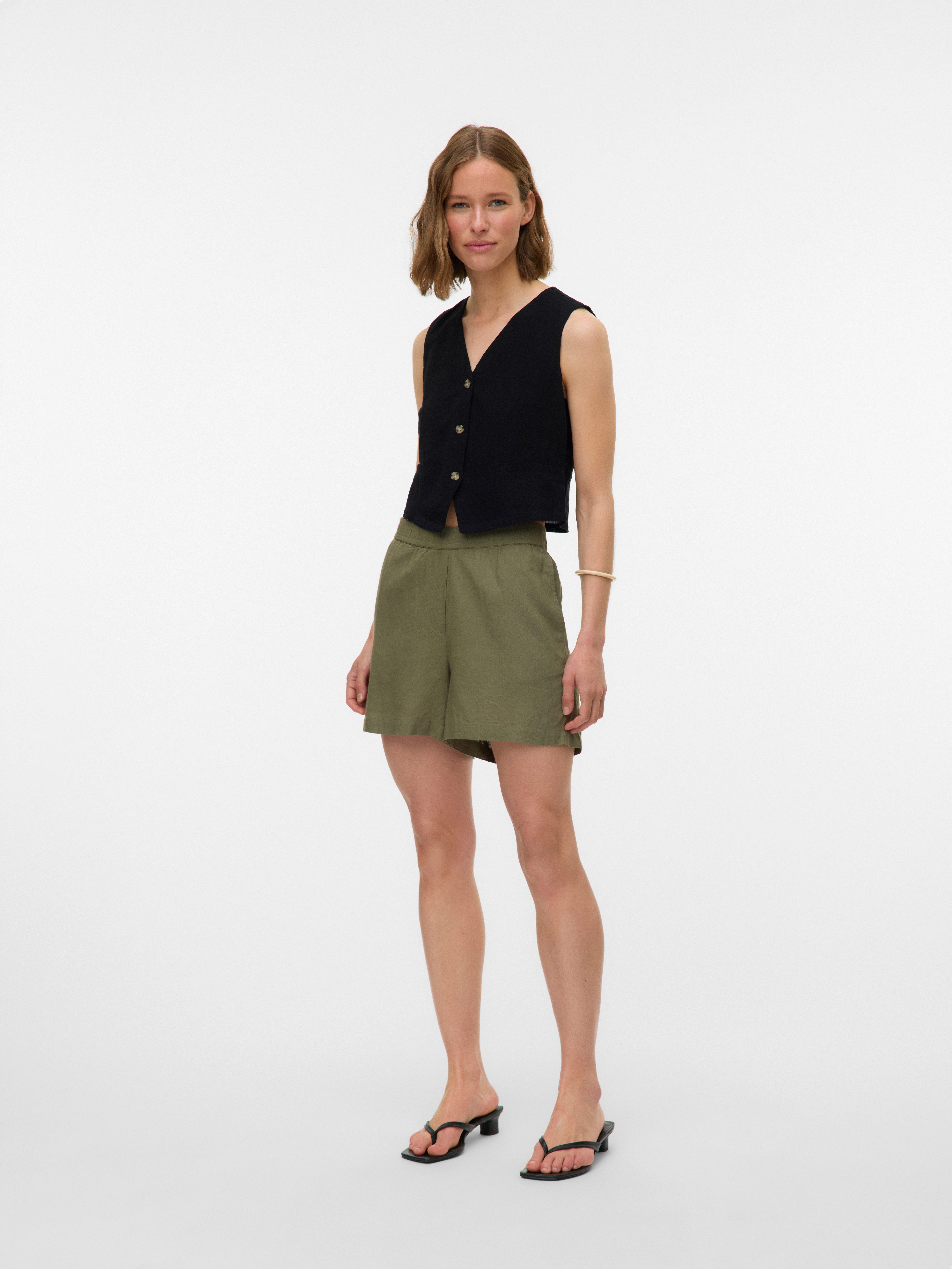 Vero Moda Korte bodywarmer VMCAIA SL VEST WVN NOOS