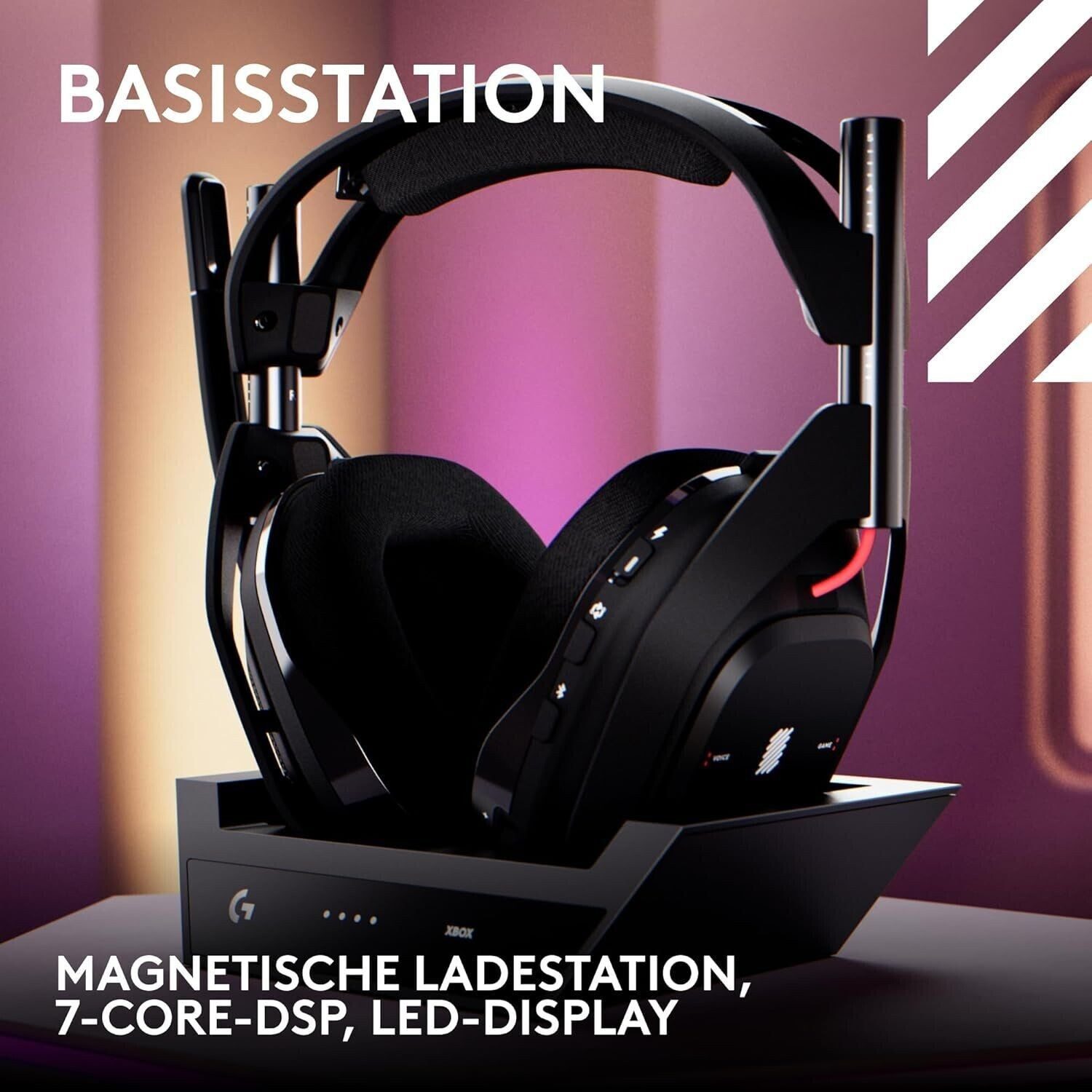 Logitech Gaming-headset Astro A50 LIGHTSPEED draadloze gaming headset + basisstation - ZWART