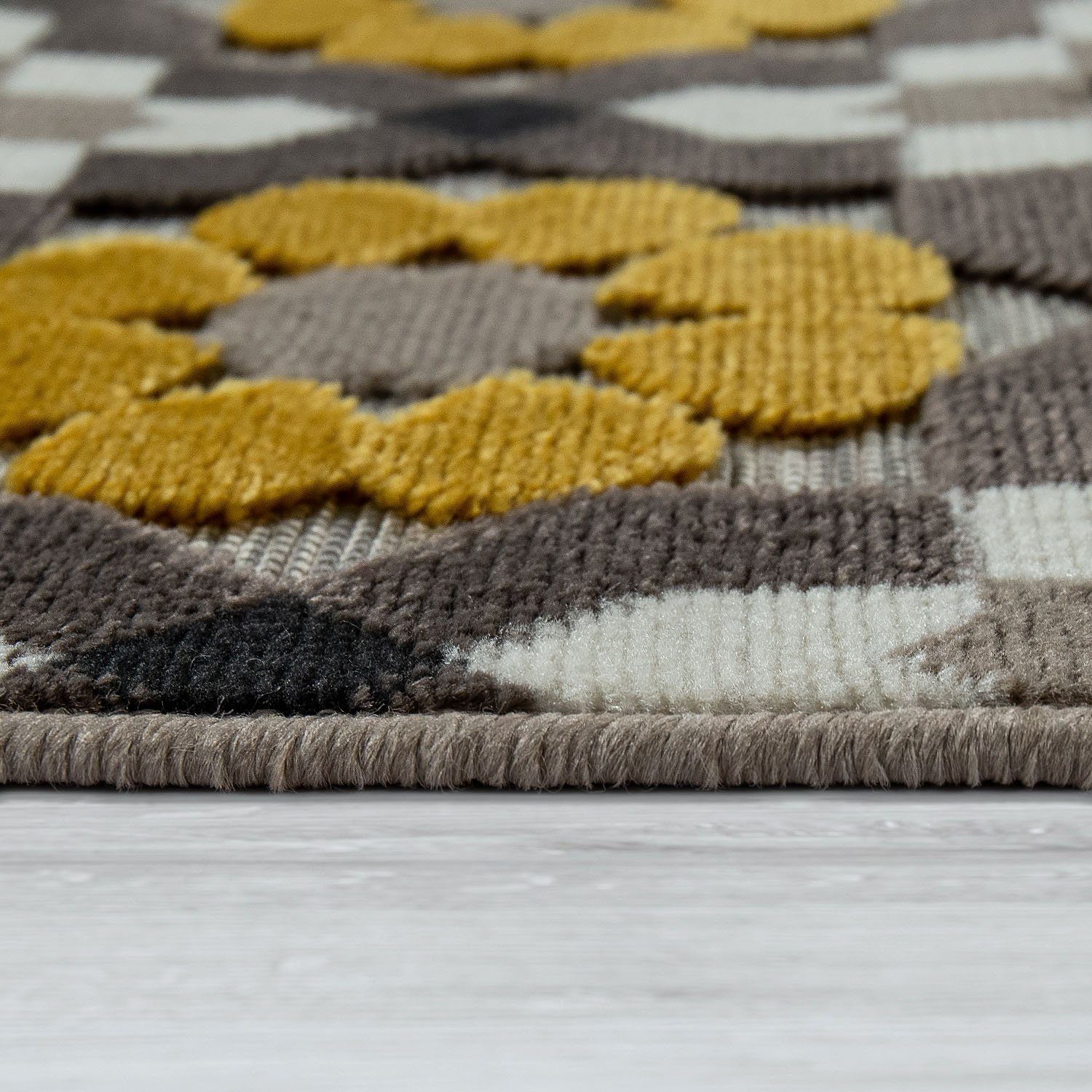 Paco Home Vloerkleed Charleroi 492 3d-design, motief bloemen, geschikt voor binnen en buiten