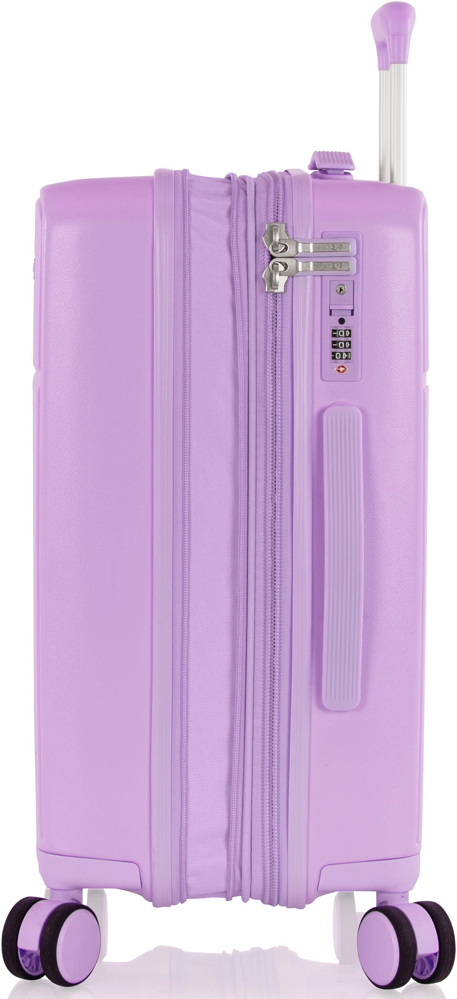 Heys Hardshell-trolley Pastel in verschillende kleuren en maten x Joachim Llambi handbagage-koffer TSA-slot volumevergroting