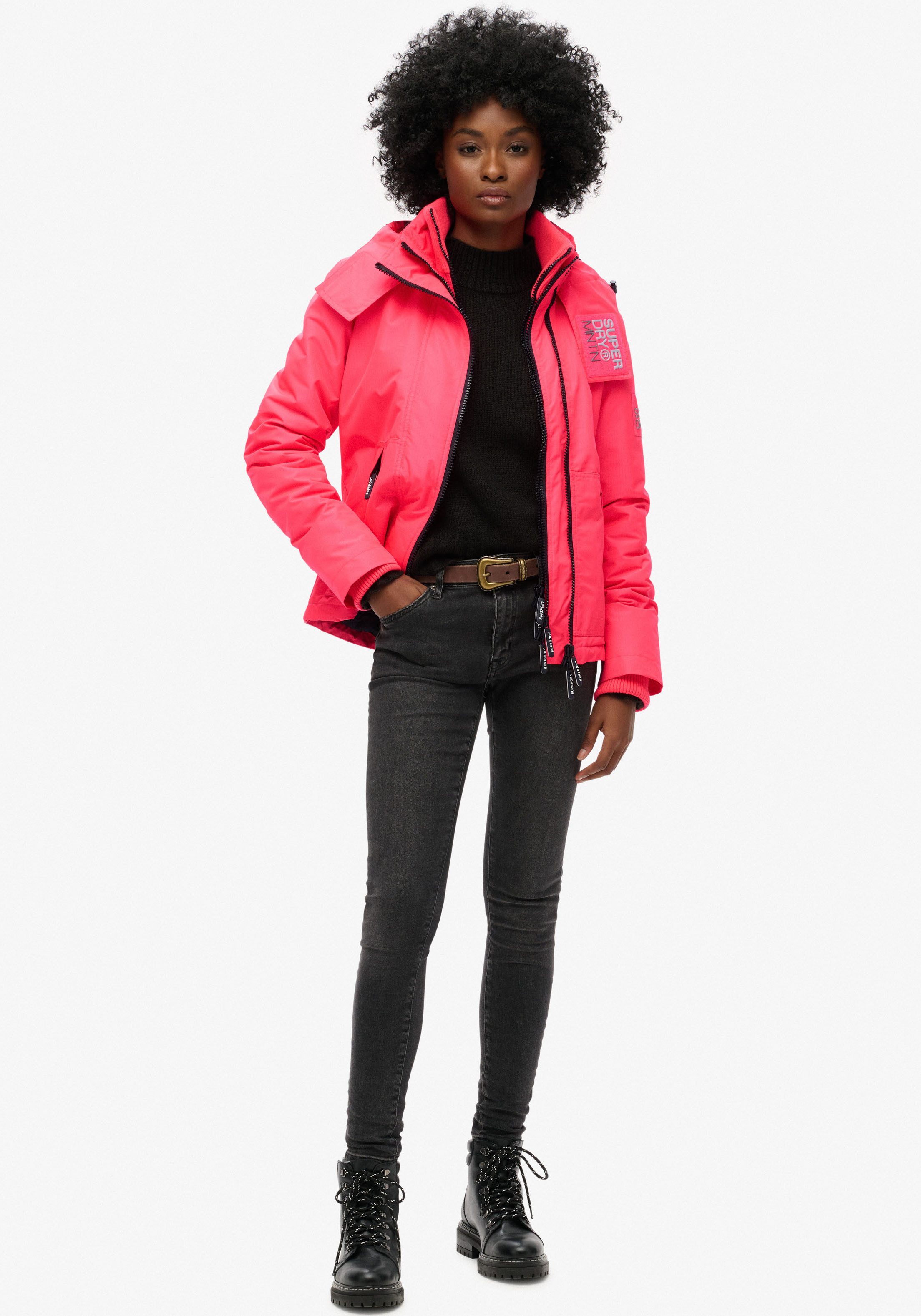 Superdry Outdoorjack HOODED MTN WINDBREAKER JACKET