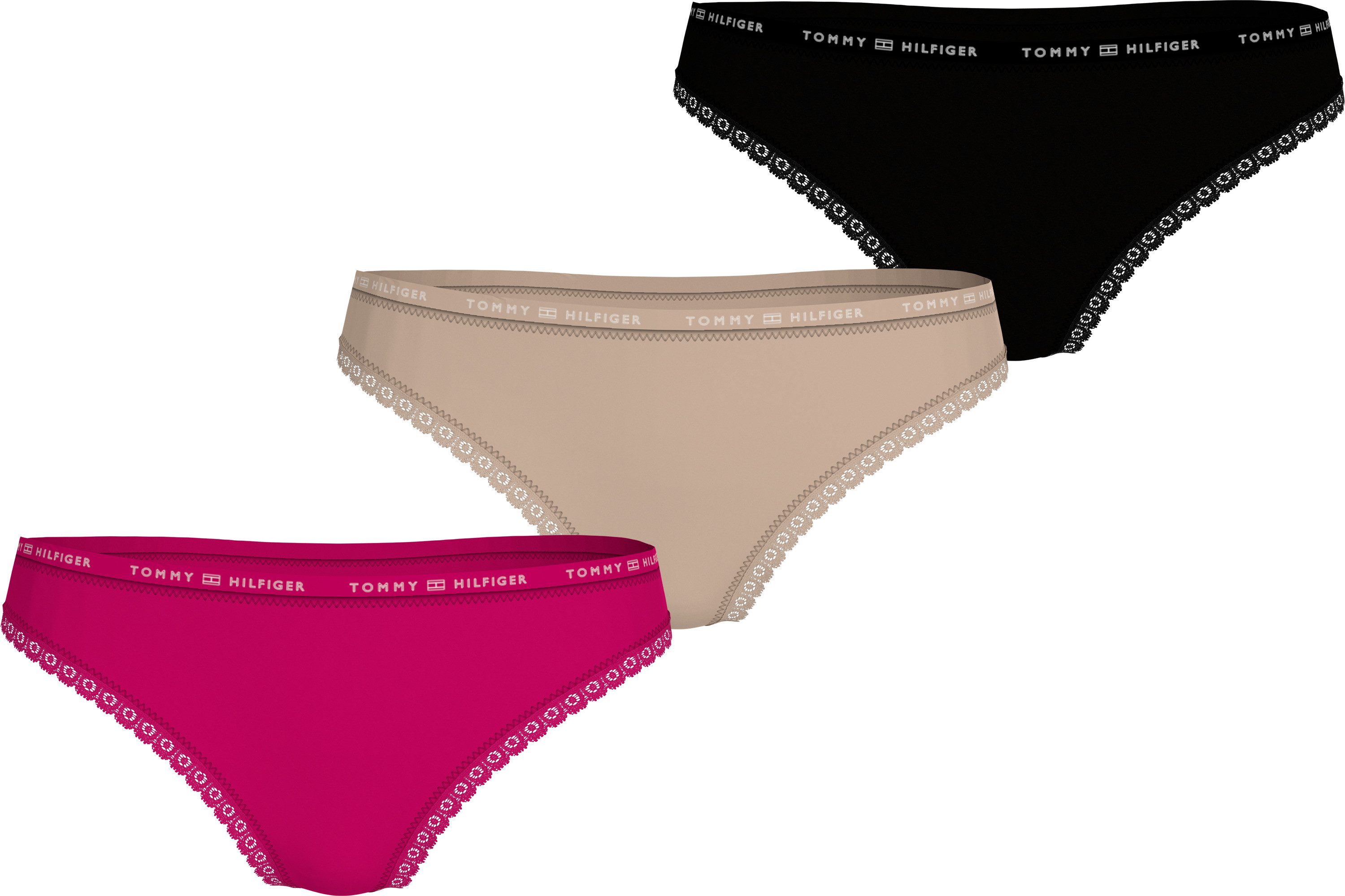 Tommy Hilfiger Underwear Tanga 3 PACK LACE THONG (3 stuks)
