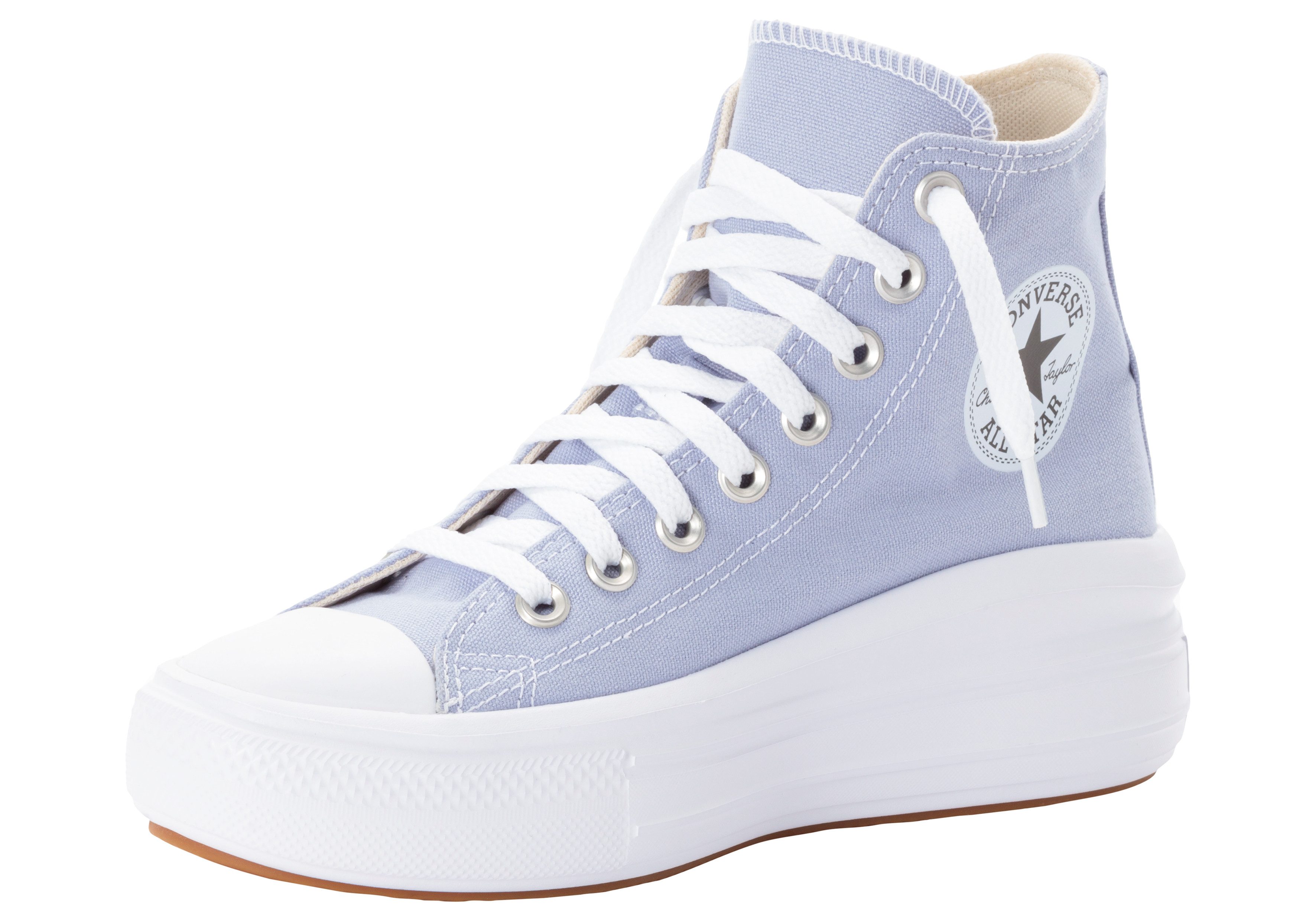 Converse Sneakers CHUCK TAYLOR ALL STAR MOVE PLATFORM dames schoenen maat 39 EU paars