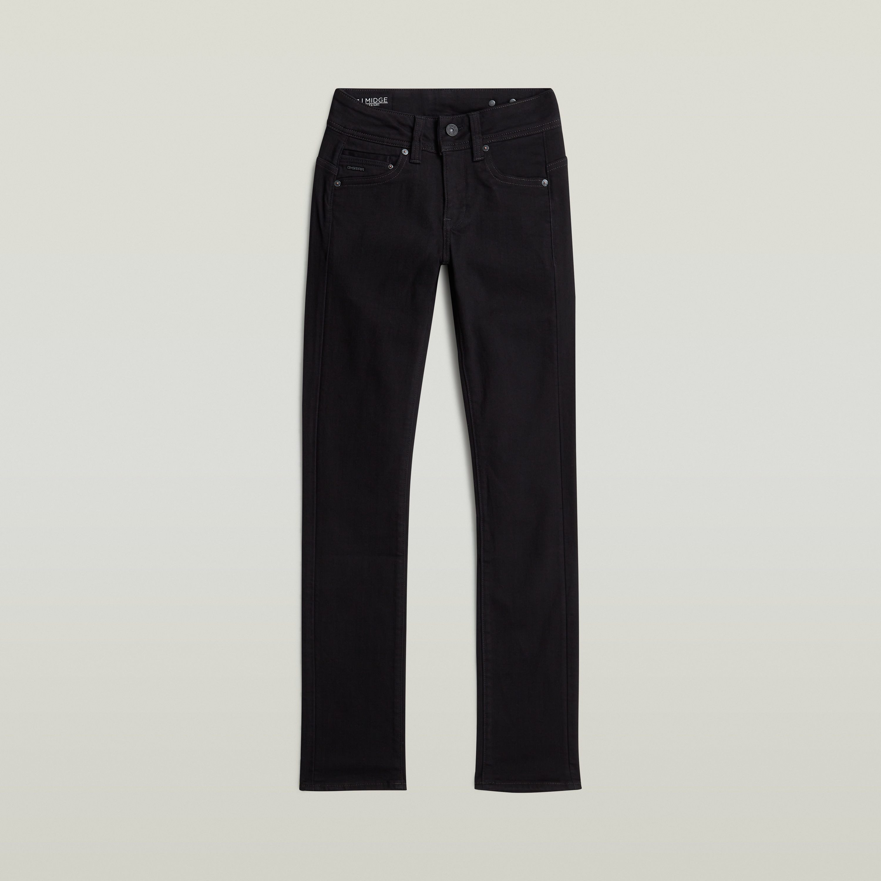 G-Star RAW 5-pocket jeans Midge Straight met verstelbare lus aan de achterkant van de taille
