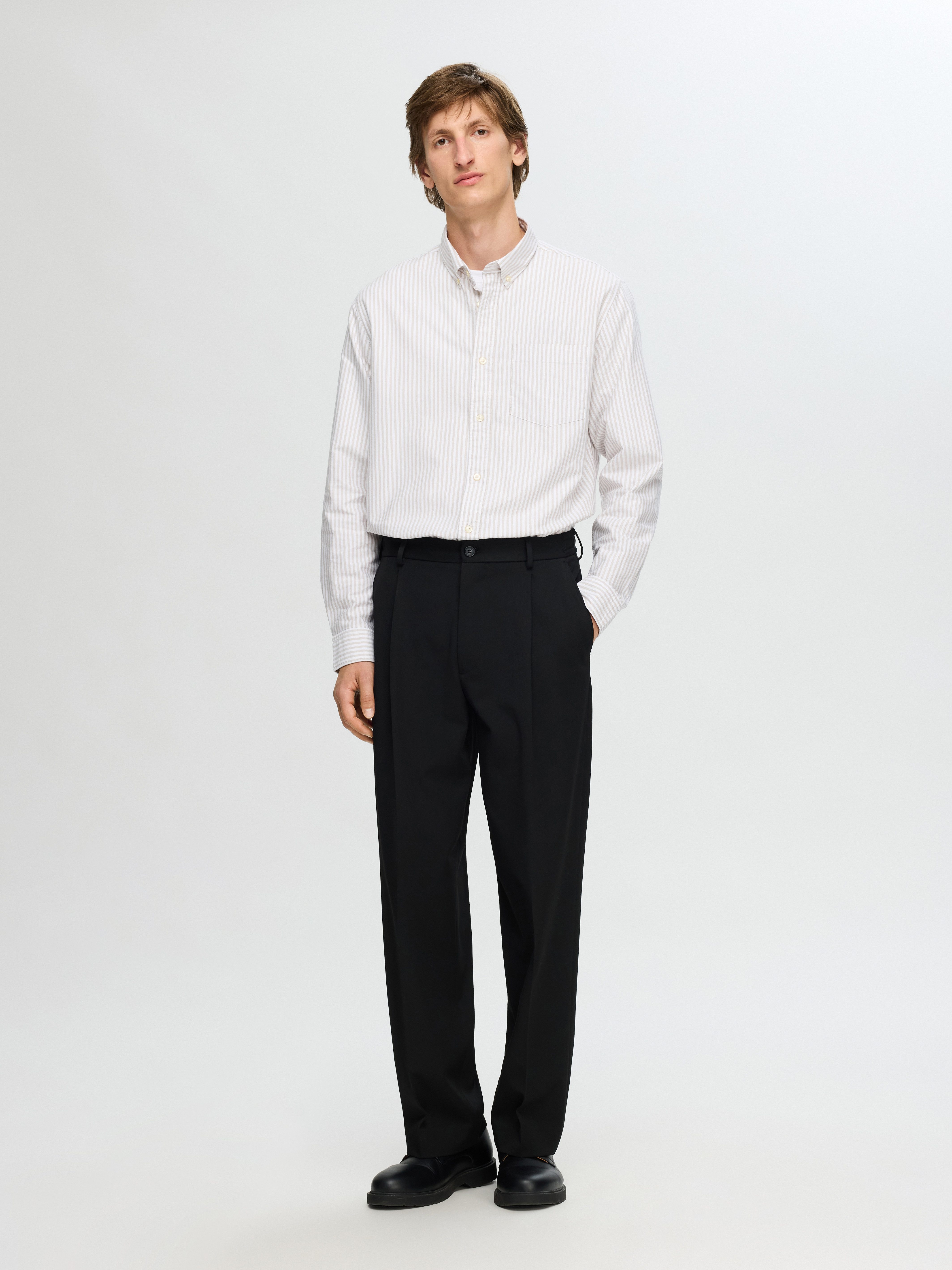 SELECTED HOMME Chino SLH220-LOOSE FINN FLEX PANTS NOOS