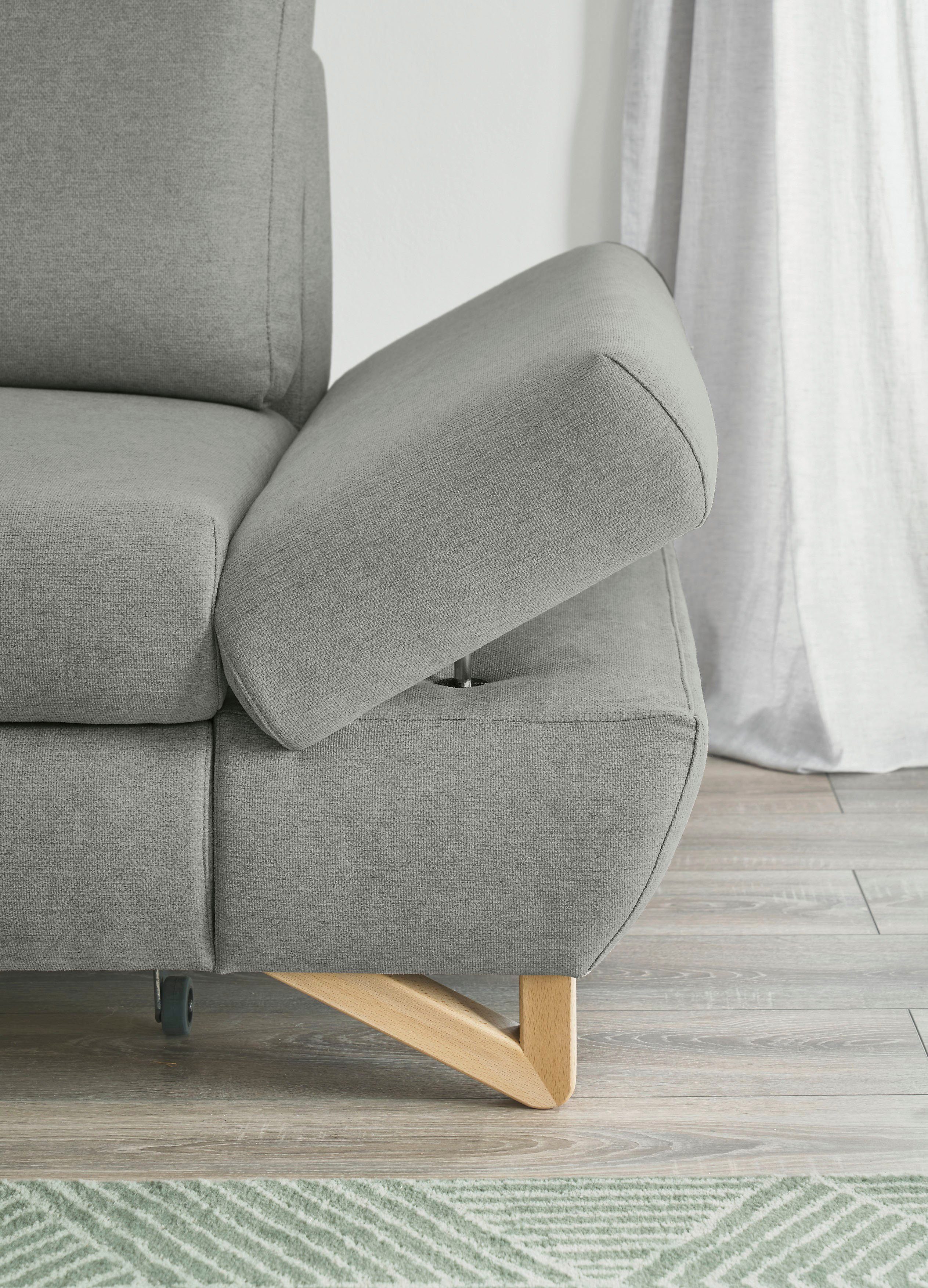 INOSIGN Slaapbank City/Giron comfortabele slaapbank (ligoppervlak 245 x 138 cm) en bedlade