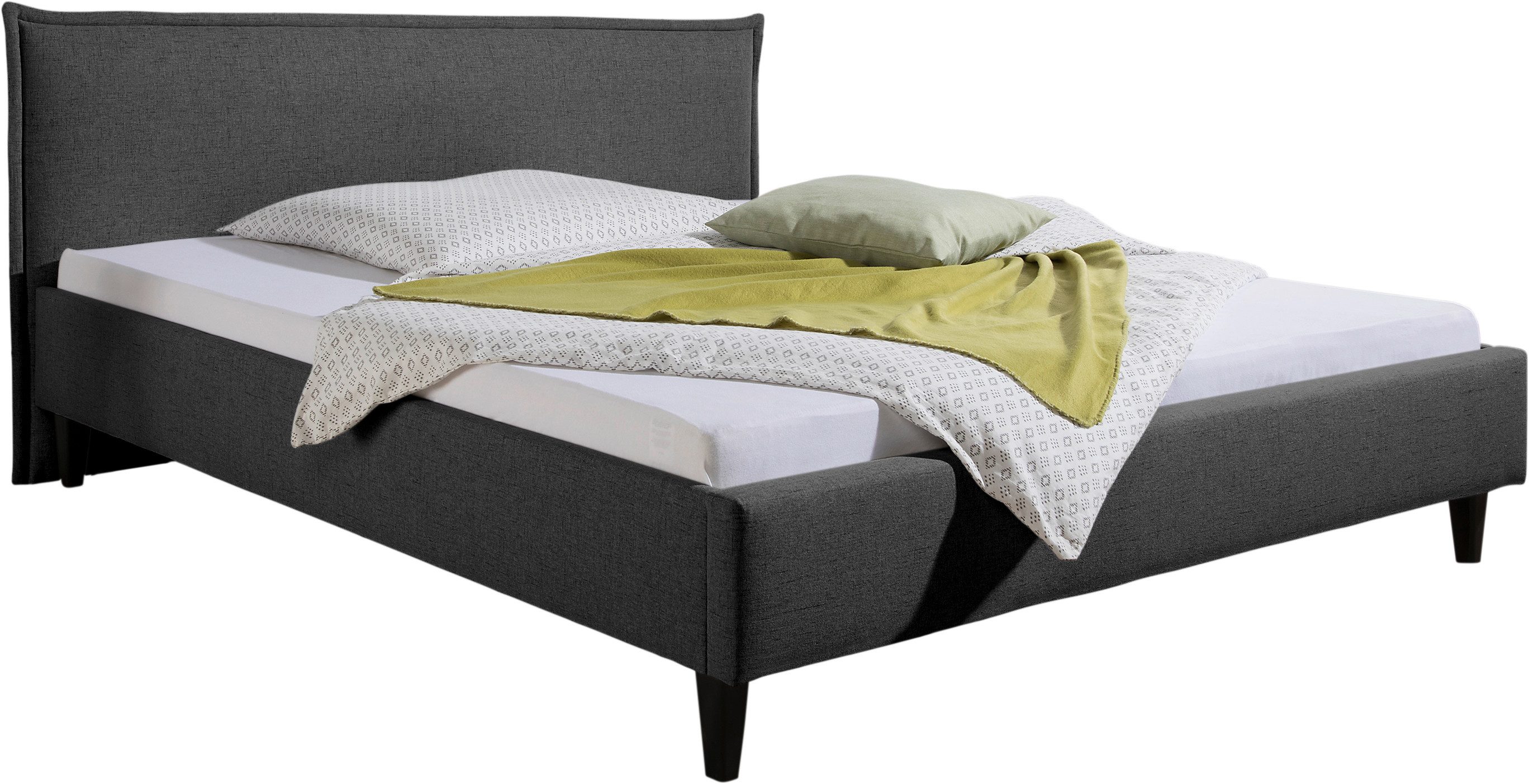 Maintal Gestoffeerd bed Gustine Zijkanten van het bed zelf te monteren, zonder bedkist