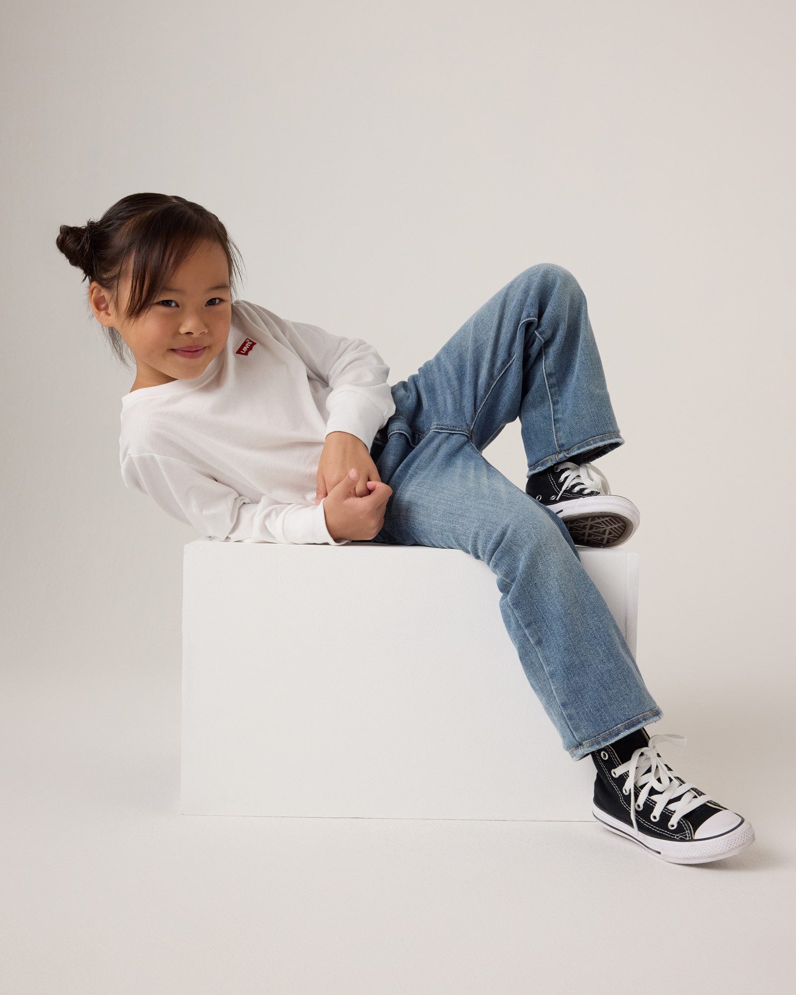 Levi's Kidswear Wijde jeans LVG WIDE LEG JEANS