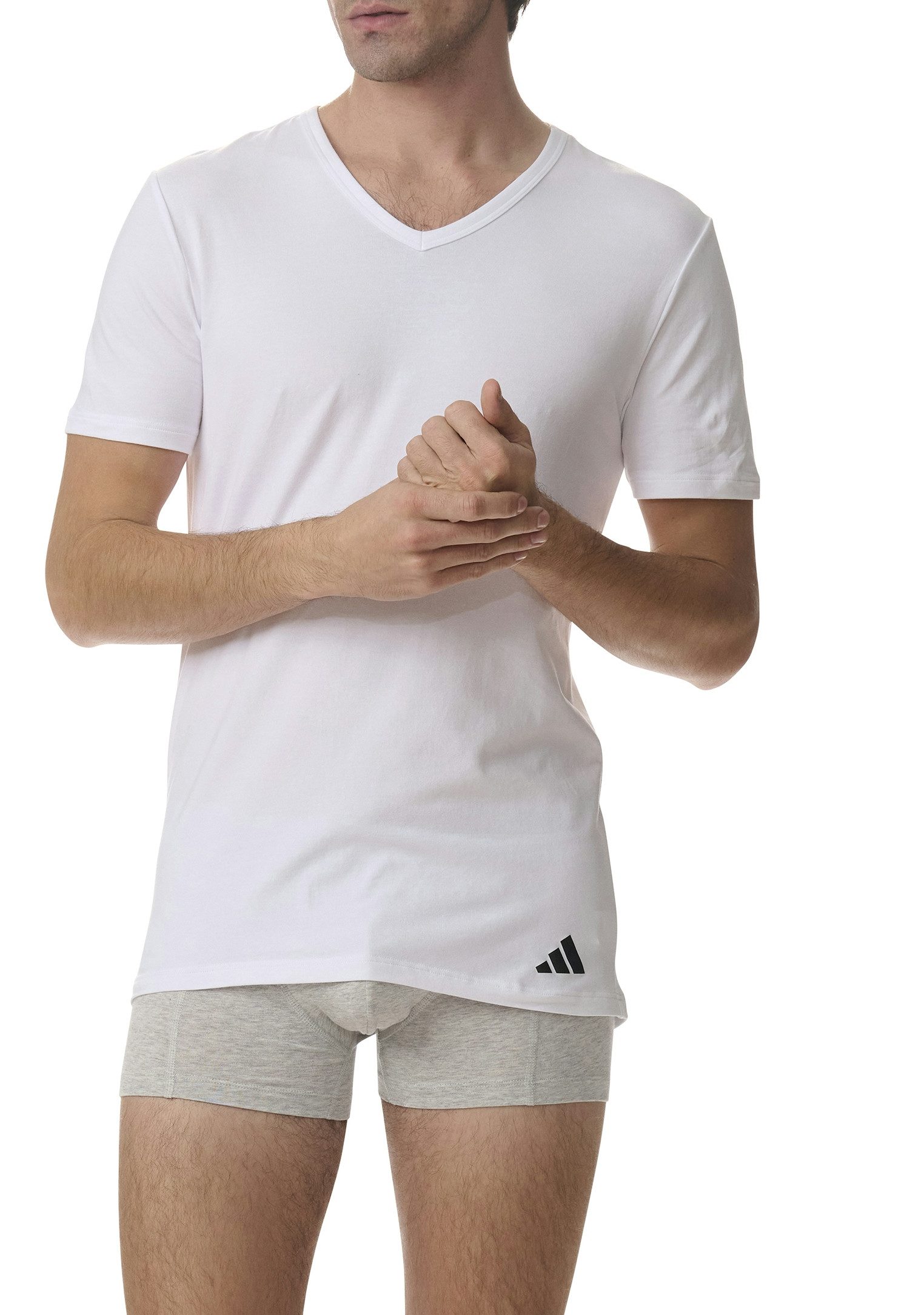 adidas Sportswear T-shirt Active Flex Cotton (Set van 2)