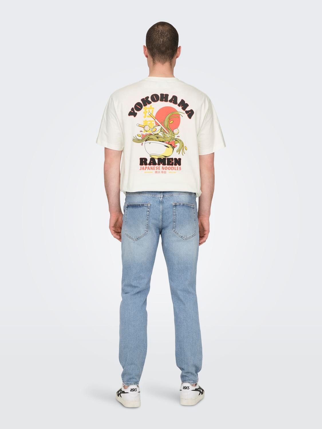 ONLY & SONS Relax fit jeans ONSYOKE TAPERED WB 7850 DOT DNM NOOS
