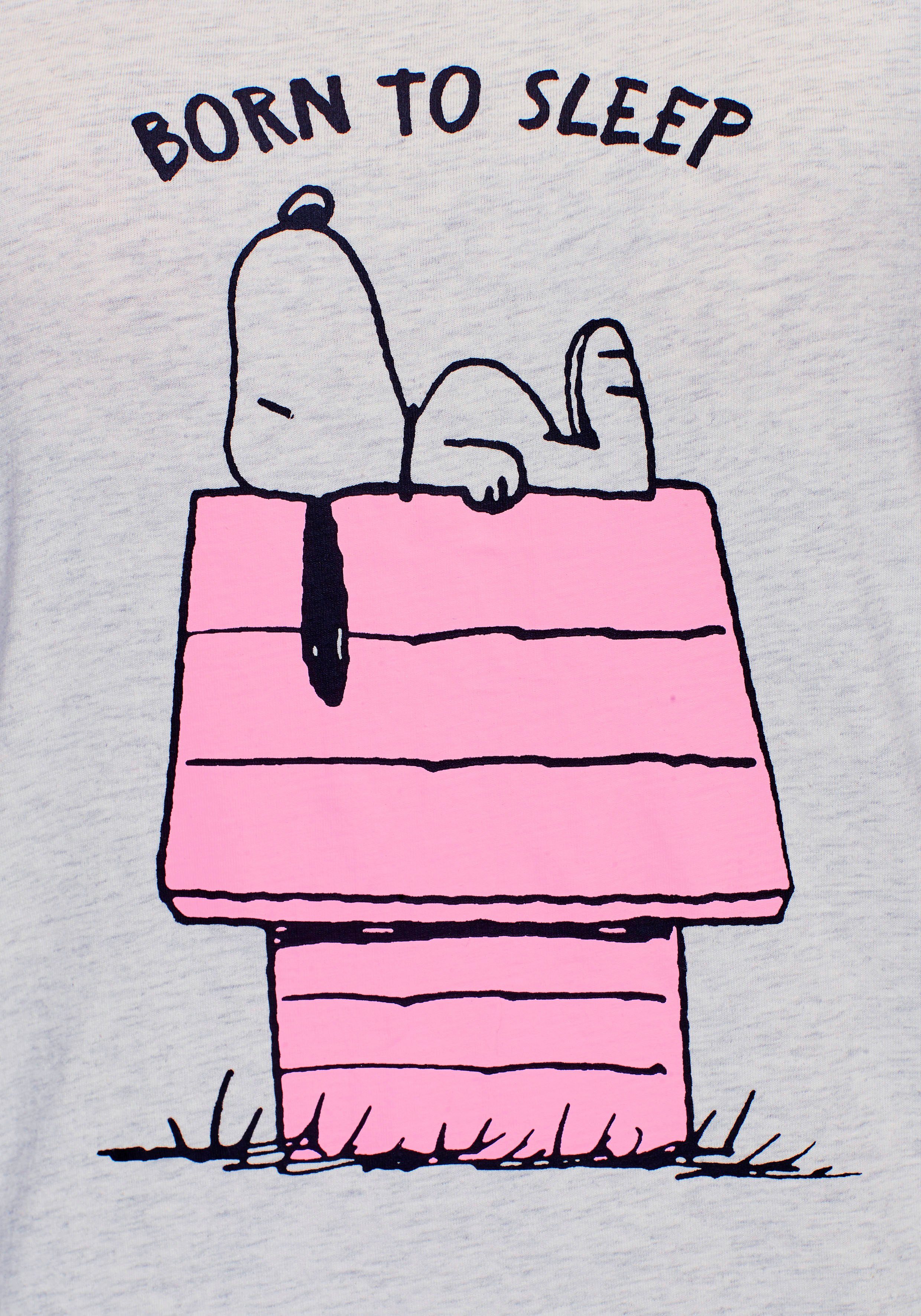 Peanuts Pyjama met snoopy-print (2-delig, 1 stuk)