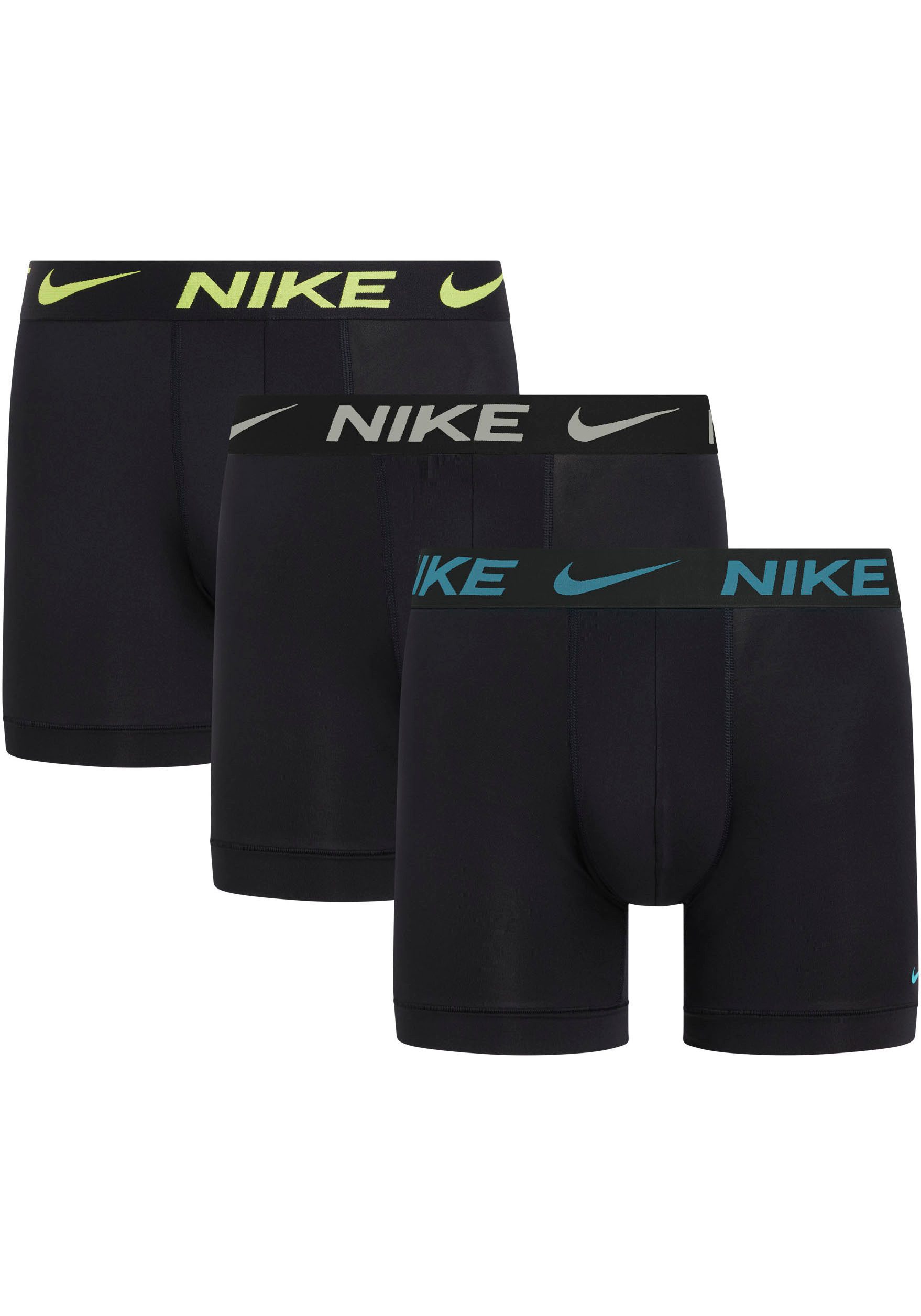 NIKE Underwear Boxershort BOXER BRIEF 3PK met nike logo-elastische band (3 stuks)