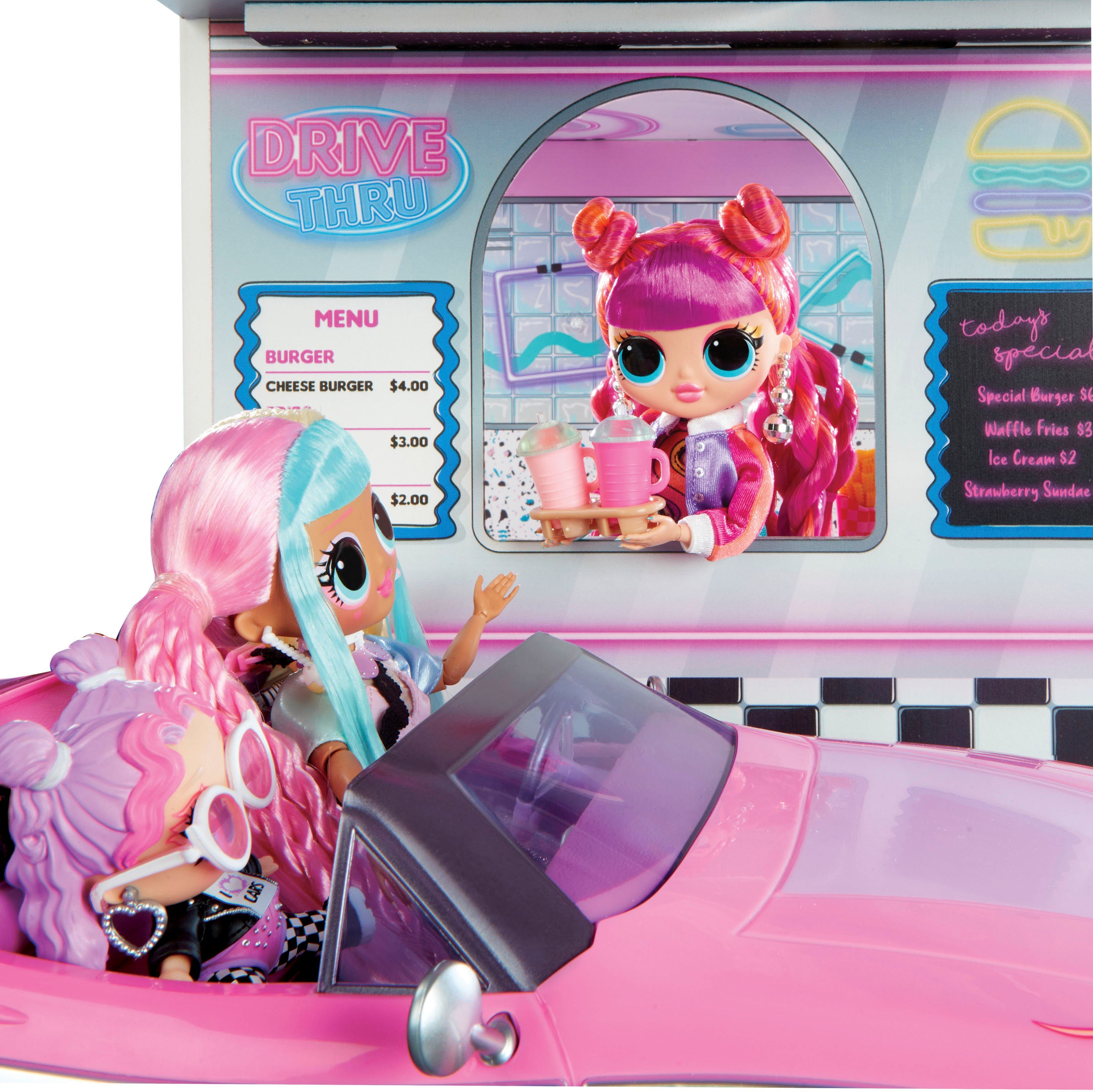L.O.L. SURPRISE! Poppenhuis L.O.L. Surprise Fashion House inclusief meubelen en accessoires
