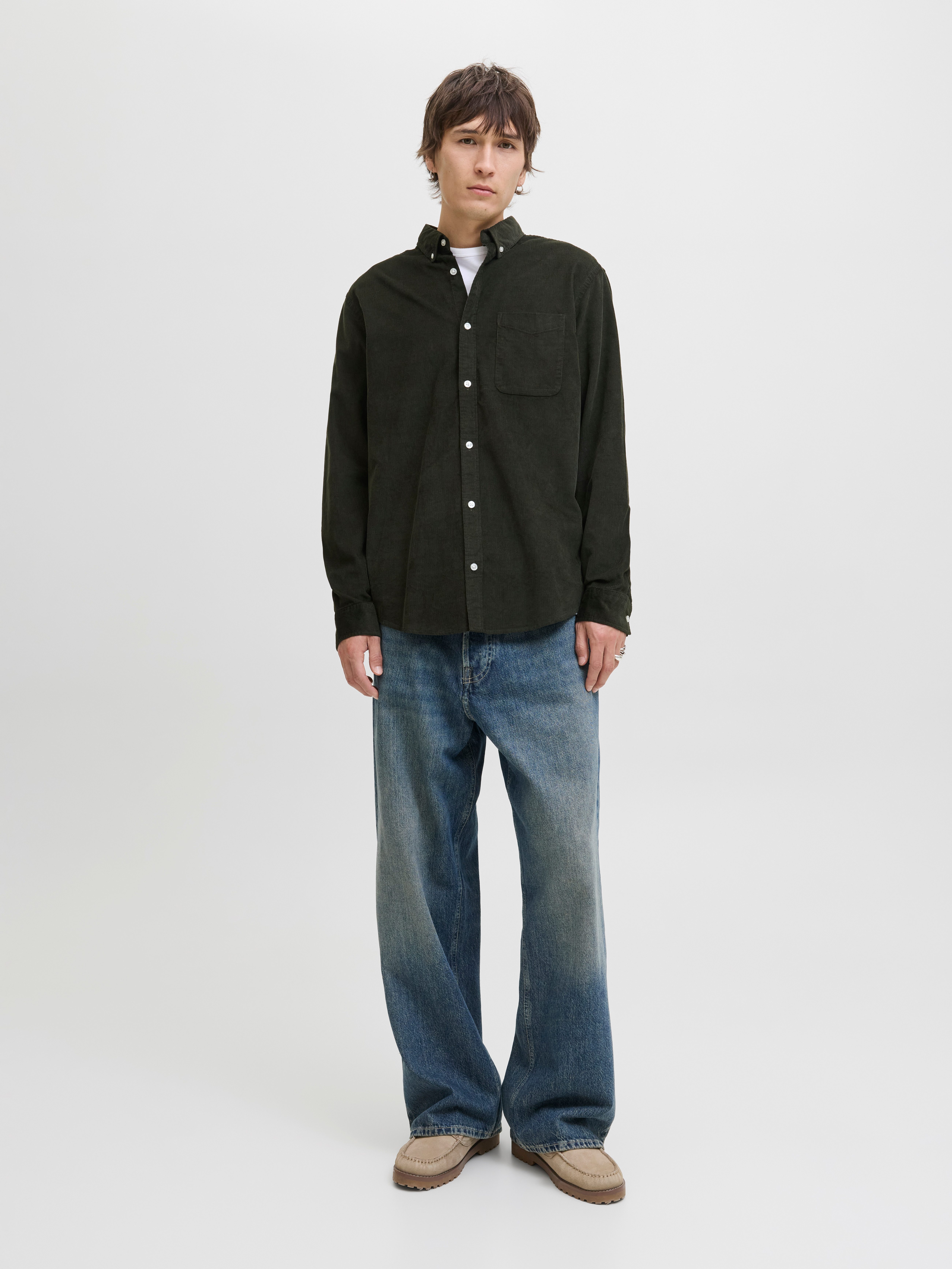 Jack & Jones Overhemd met lange mouwen JJECLASSIC CORD SHIRT L/S SN