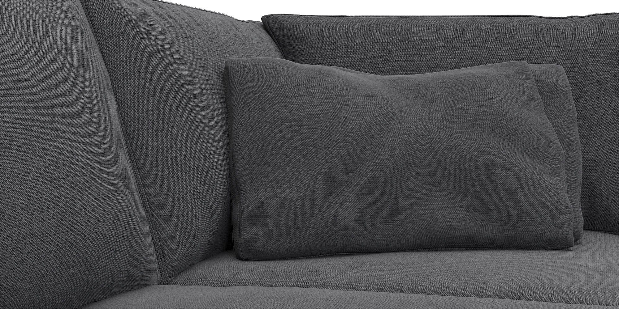 FLEXLUX Hoekbank Lovane gelijkzijdig, comfortabel en comfortabel Zacht en zeer comfortabel, grote zitdiepte op koudschuim, inclusief sierkussen