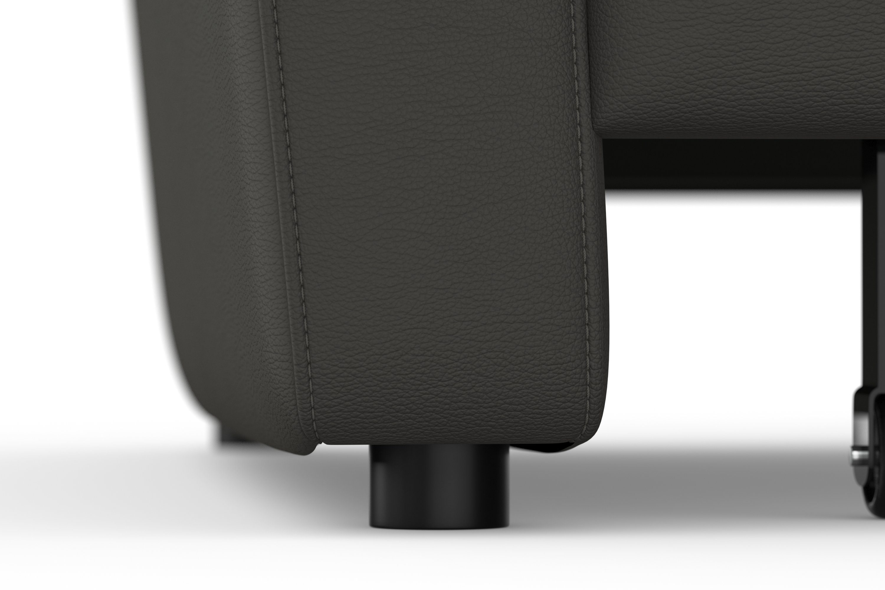 sit&more Hoekbank Freetown L-vorm met verstelbare hoofdsteun en comfortabele binnenvering