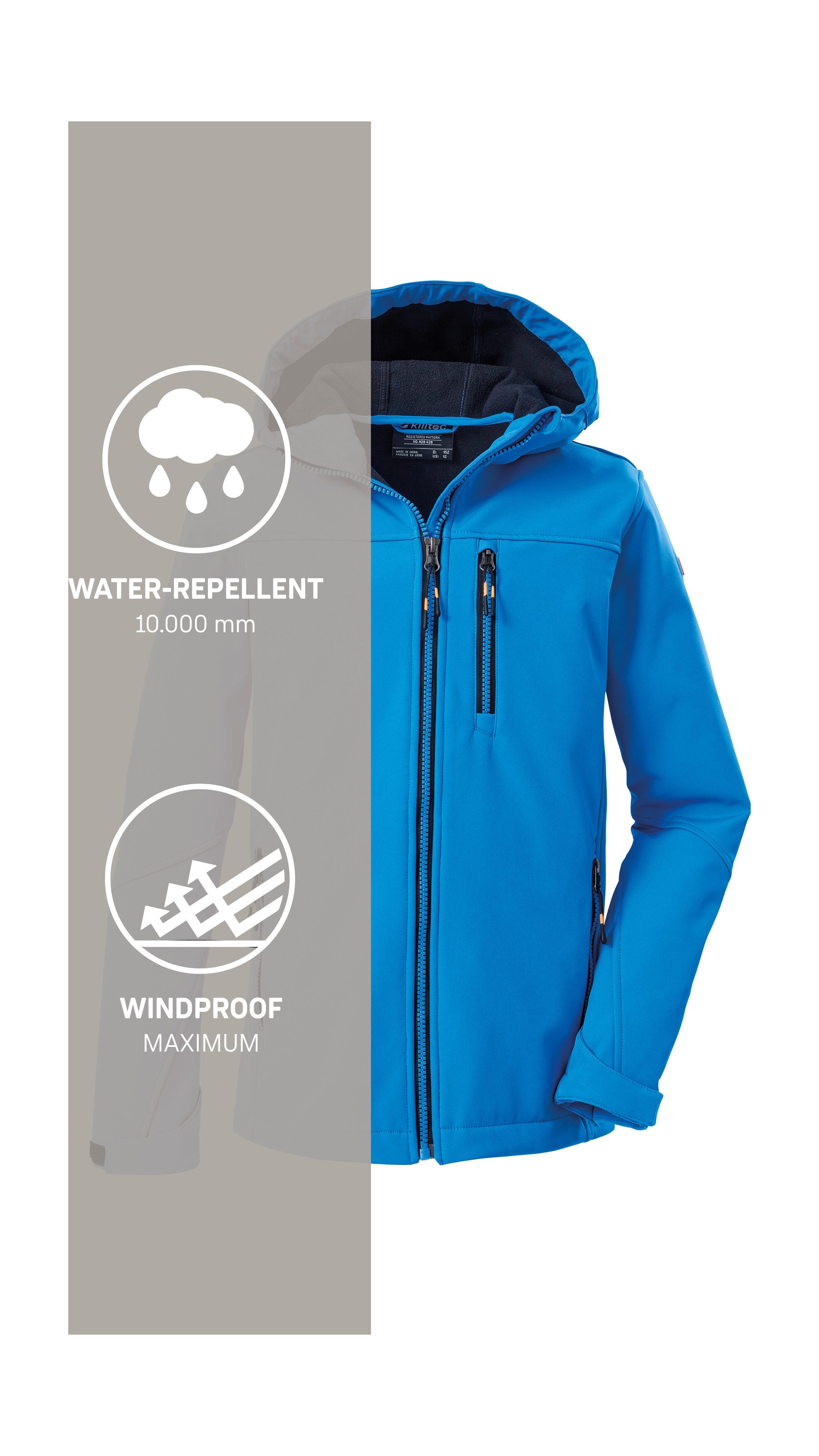 Killtec Softshell-jack Jongens Softshell-jack