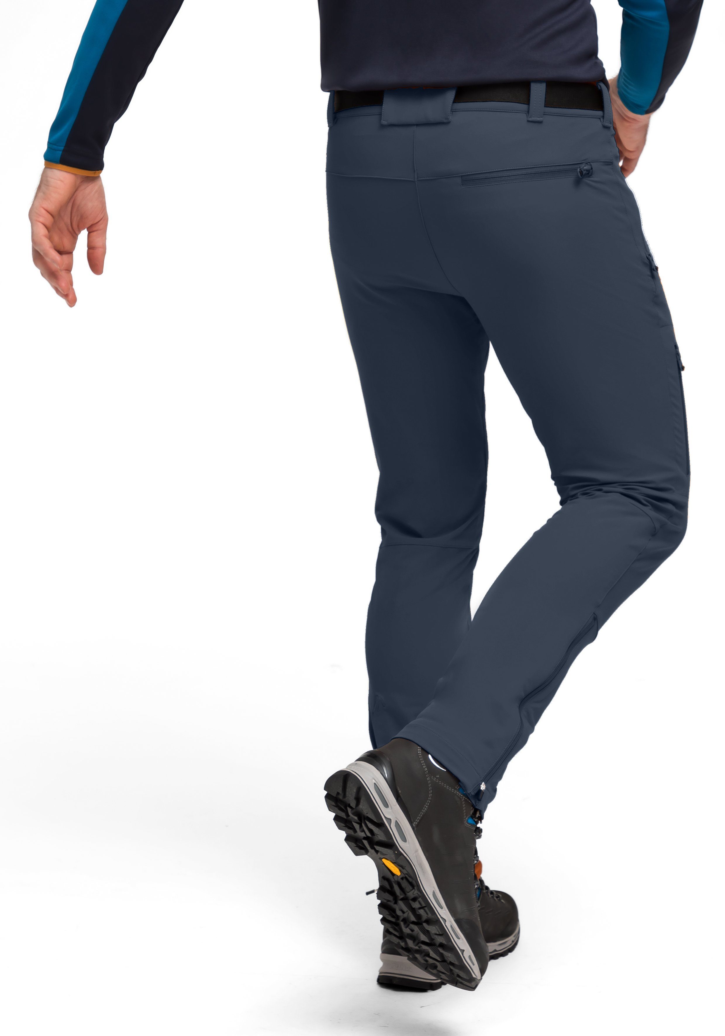 Maier Sports Functionele broek Naturno slim Heren wandbroek, elastische trekkingbroek, 4 zakken, Slim Fit