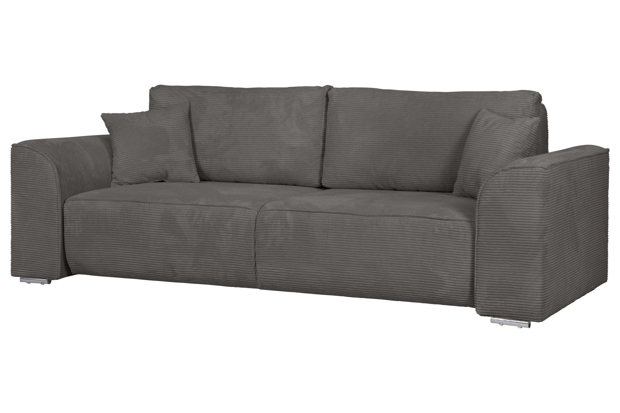 INOSIGN 3-zitsbank BEATRICE optionele slaapbank met bedlade, B/D/H 250/107/92 cm