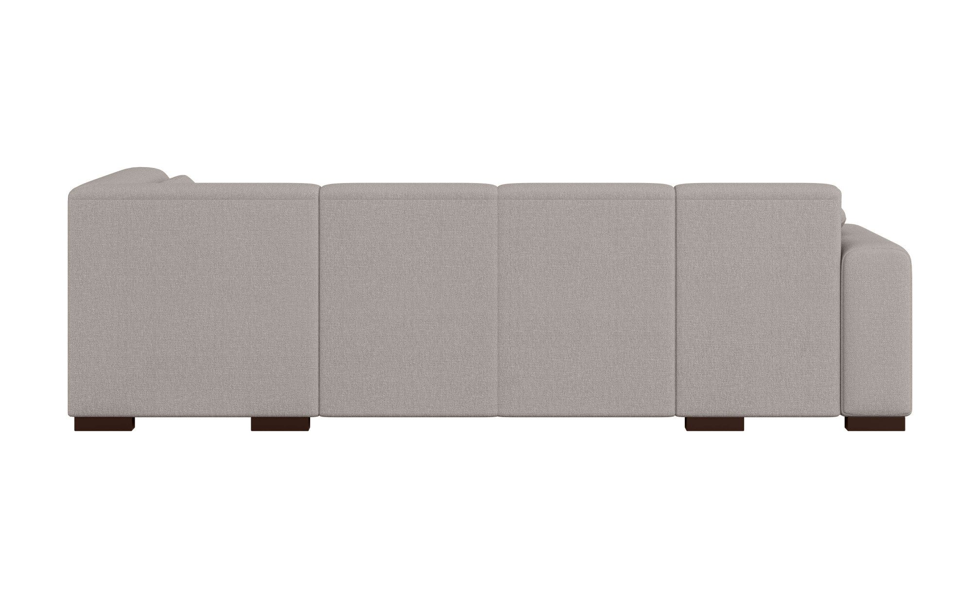 Home affaire Zithoek BORNHOLM U-vorm met chaise longue rechts/links, B/D/H: 300/162/85 cm U-vorm met golvende ondervering, chaise longue rechts of links bestelbaar