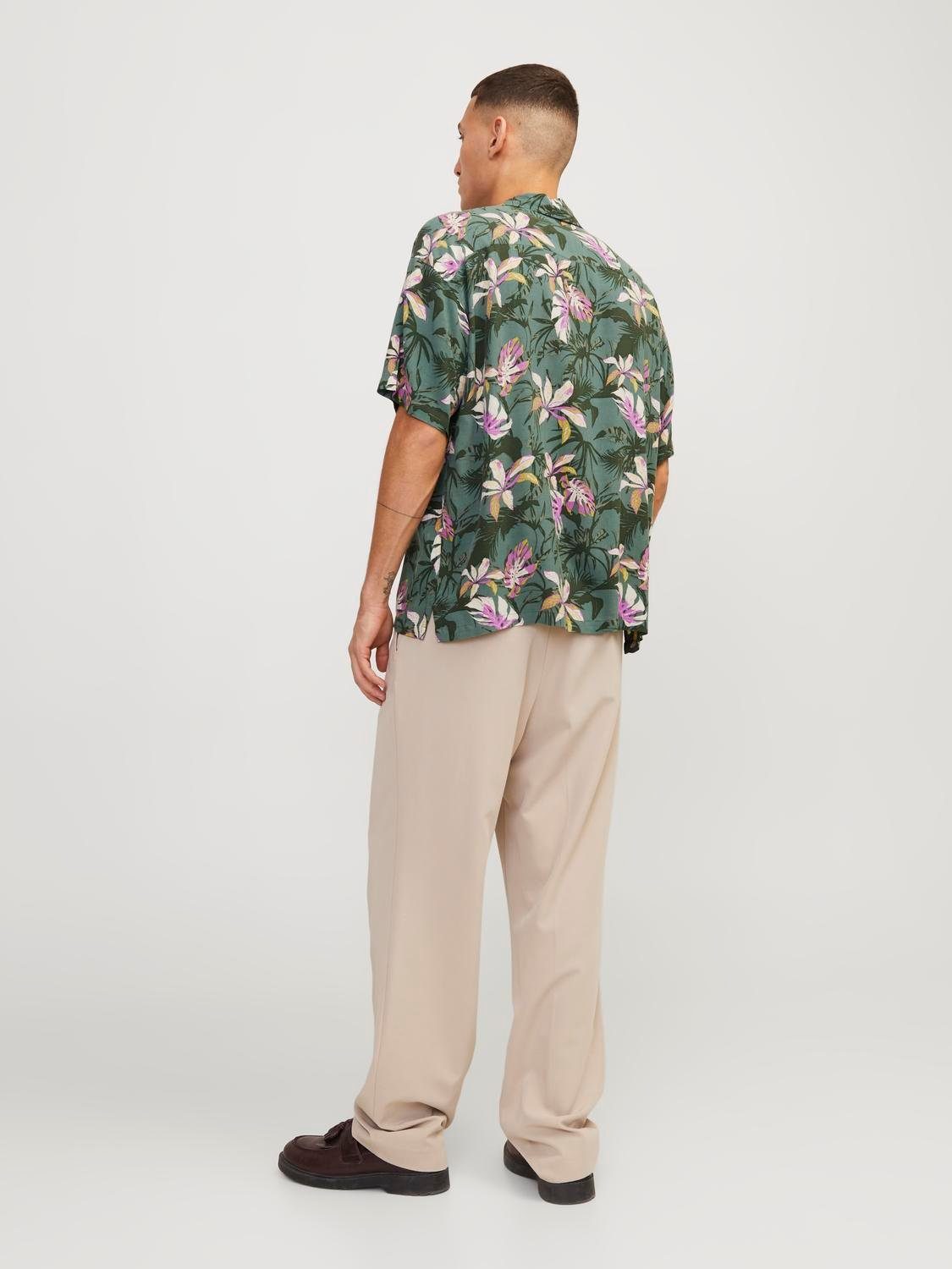 Jack & Jones Hawaï-overhemd JORLUKE TAMPA AOP SHIRT SS SN