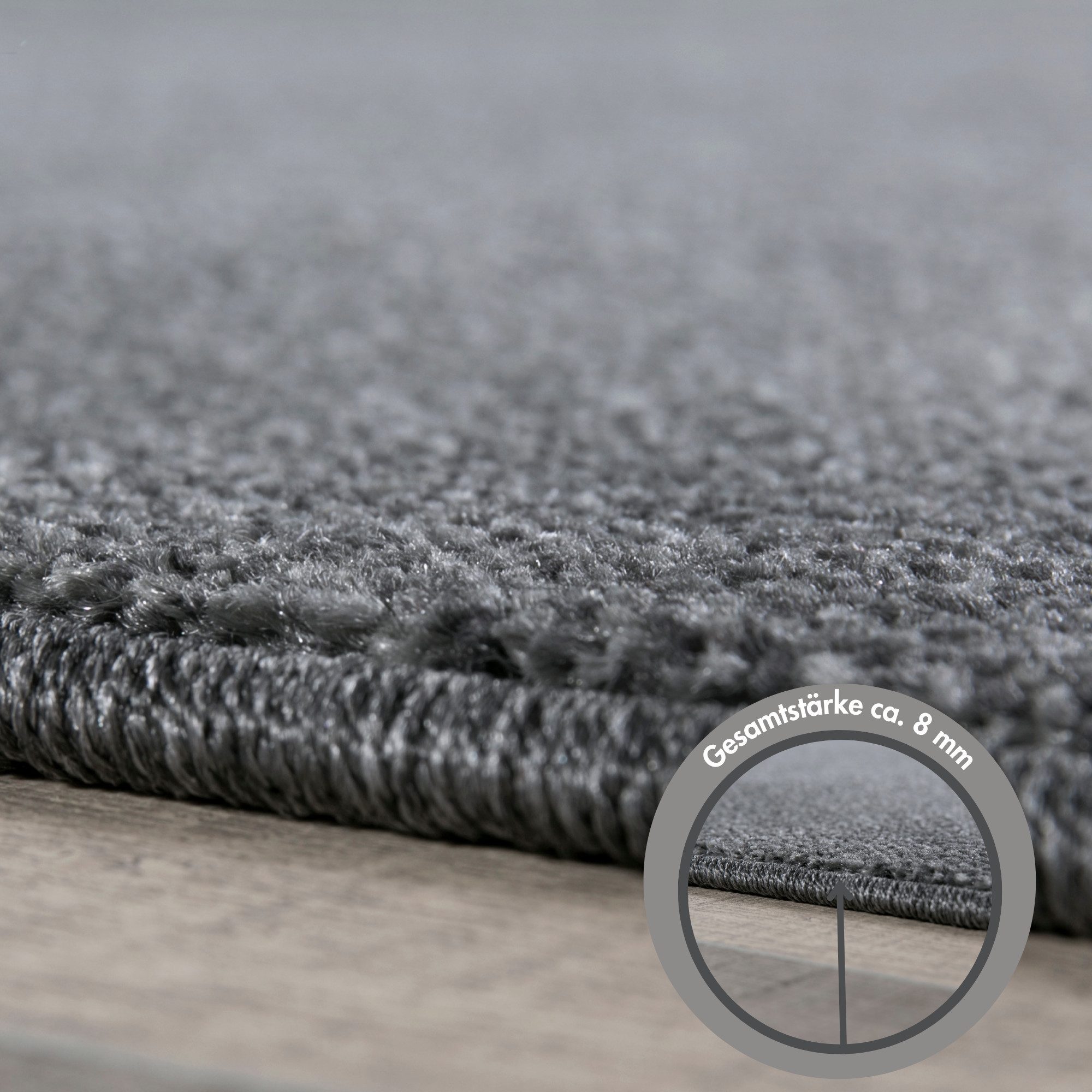 Andiamo Vloerkleed Jerez Korte pool, geweven, unikleuren, ook als loper