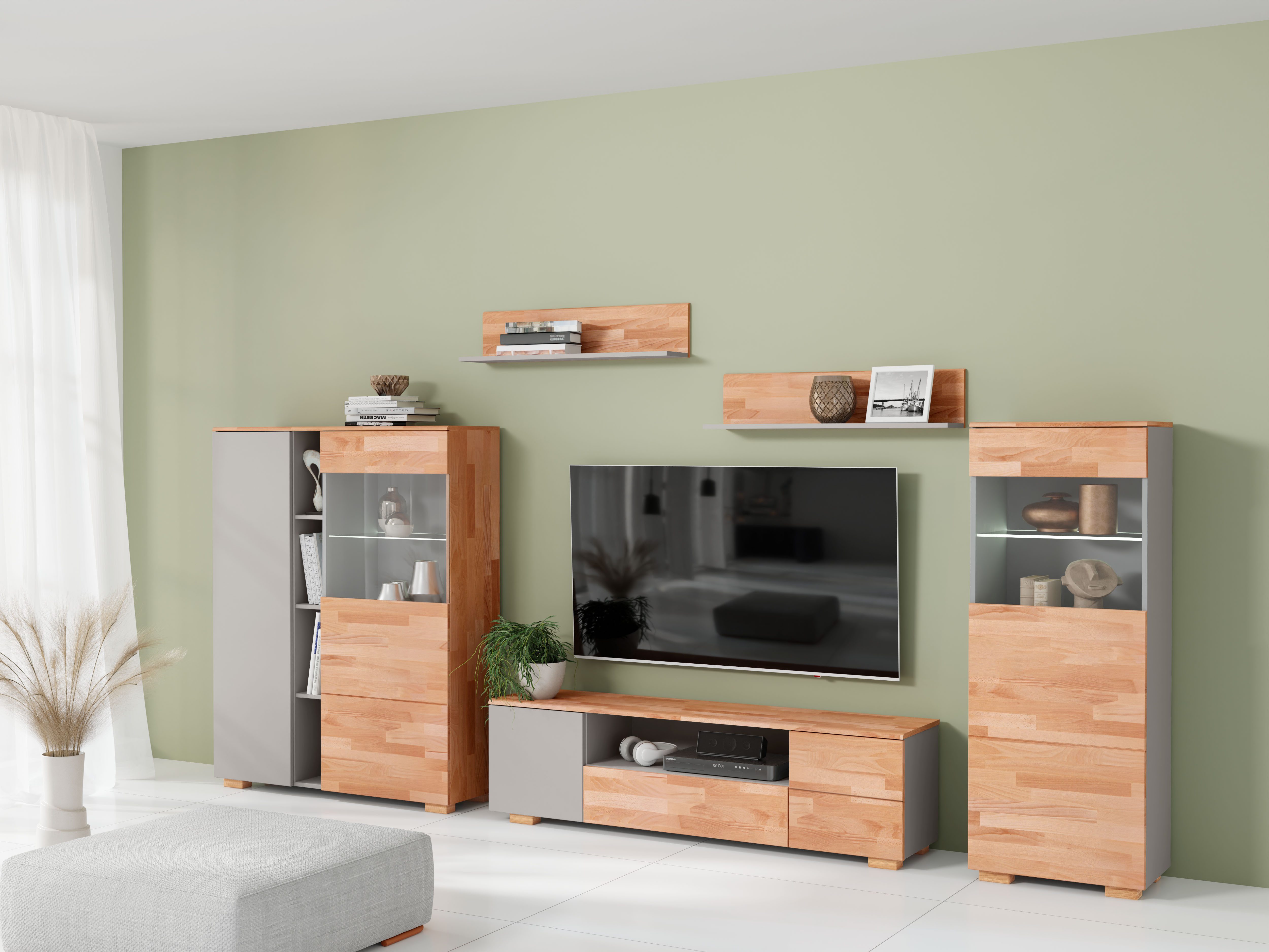 Home affaire Wandmeubel mooie moderne look (5-delig)