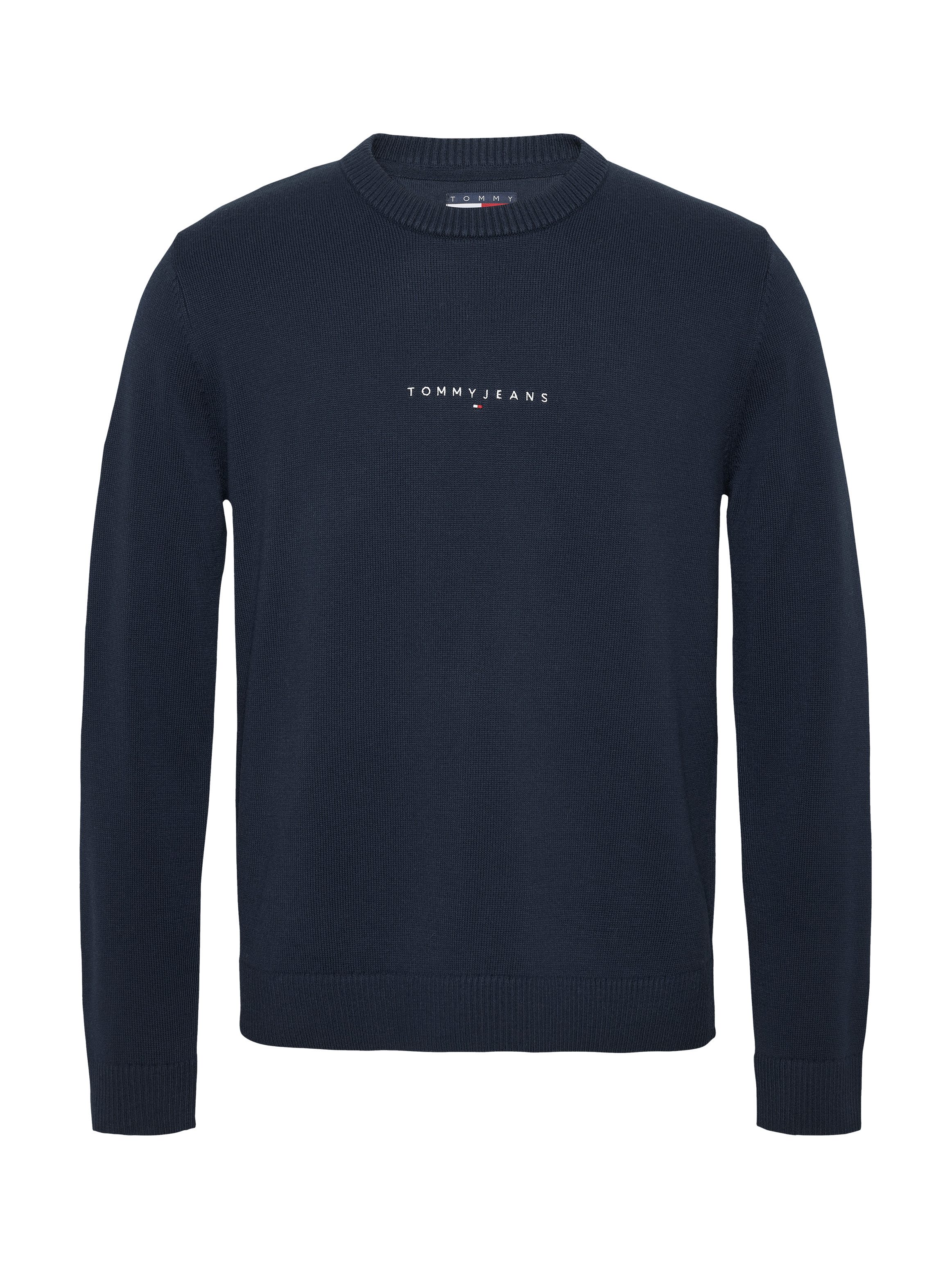 TOMMY JEANS Gebreide trui TJM LINEAR SMALL CHEST SWEATER